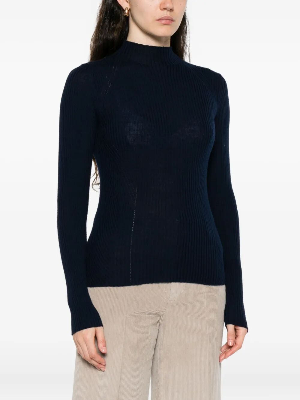 TWIN-SET Women's Turtle Neck Sweater