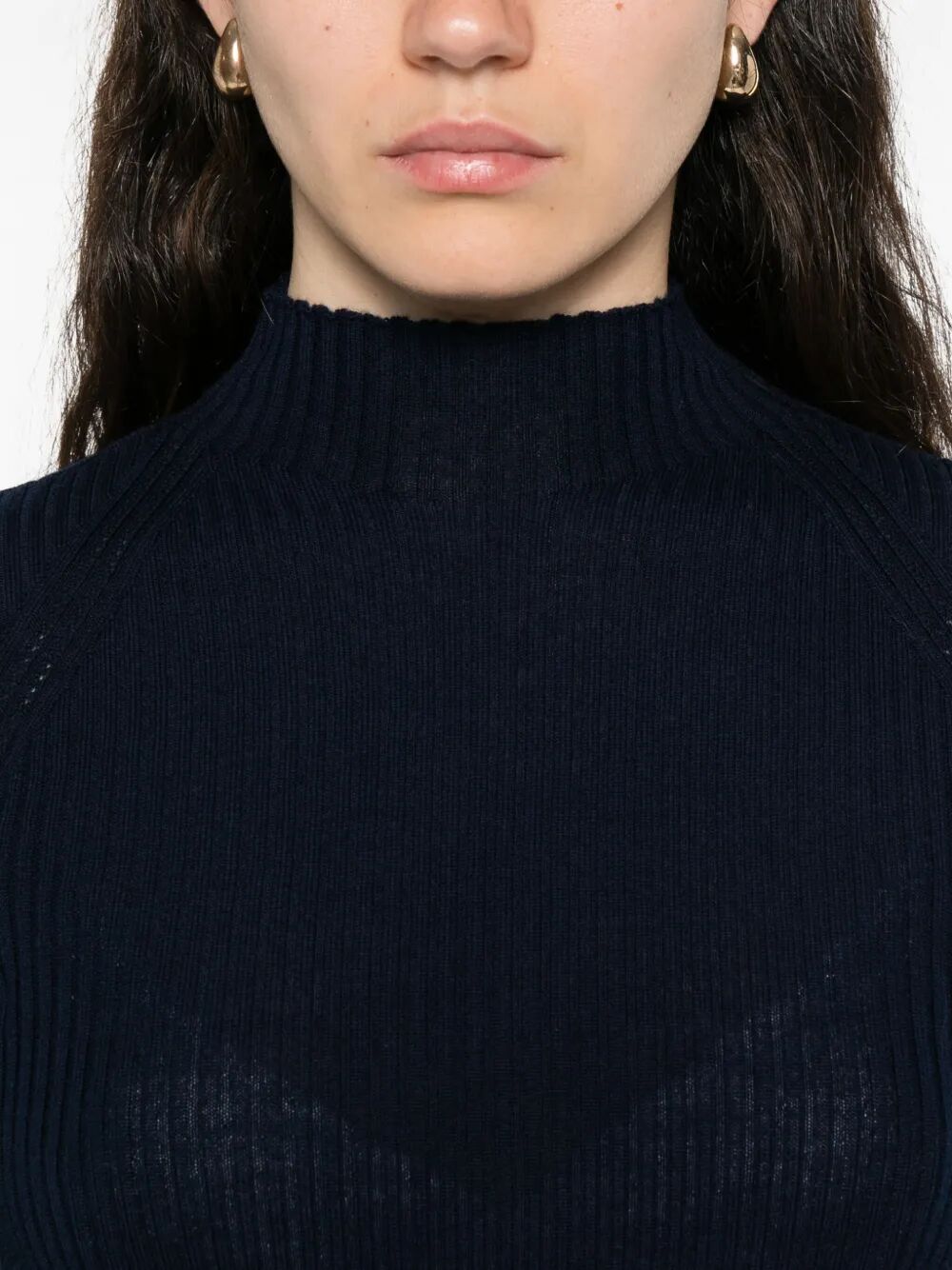 TWIN-SET Women's Turtle Neck Sweater