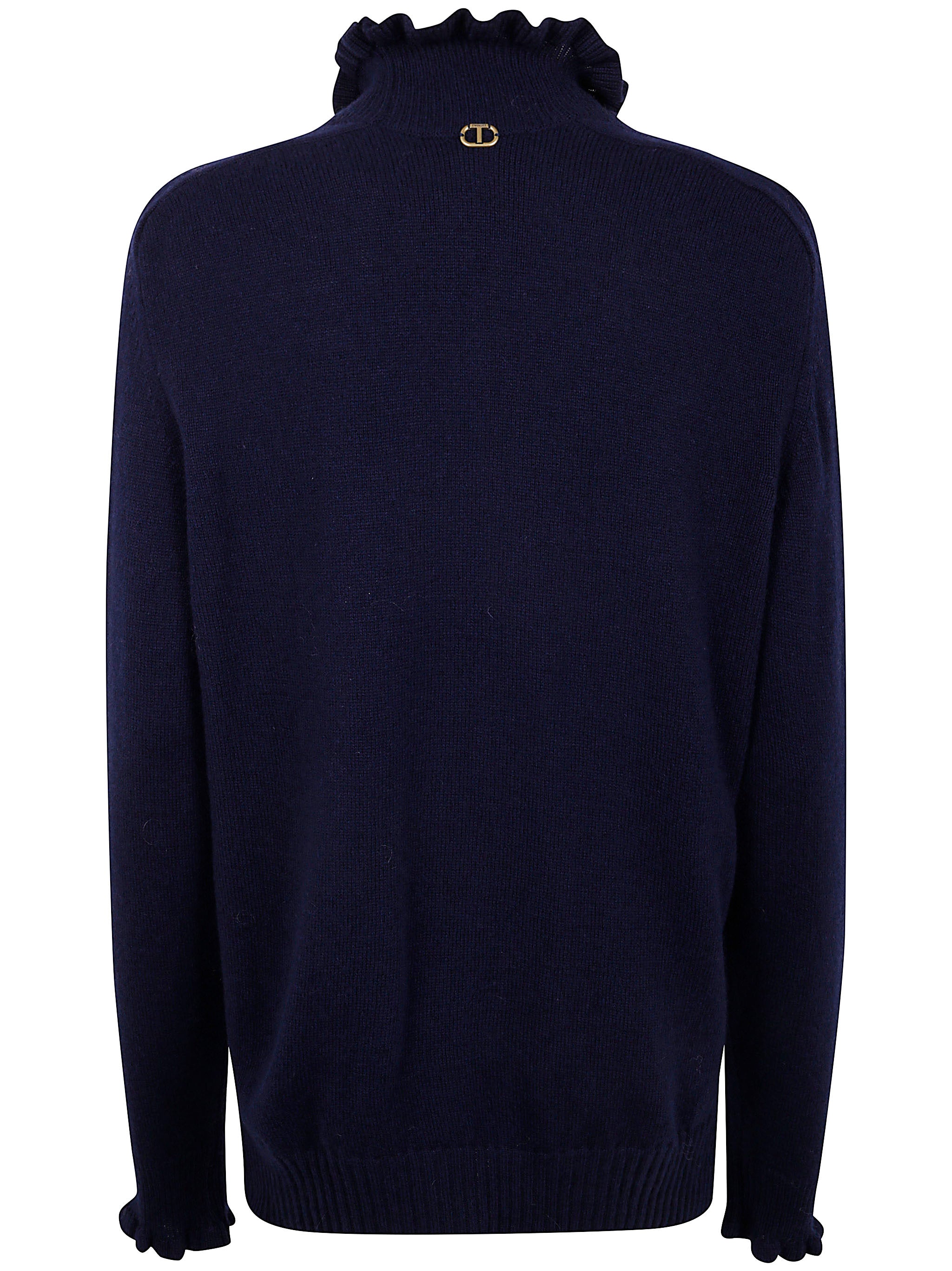 TWIN-SET Classic Turtle Neck Sweater for Women