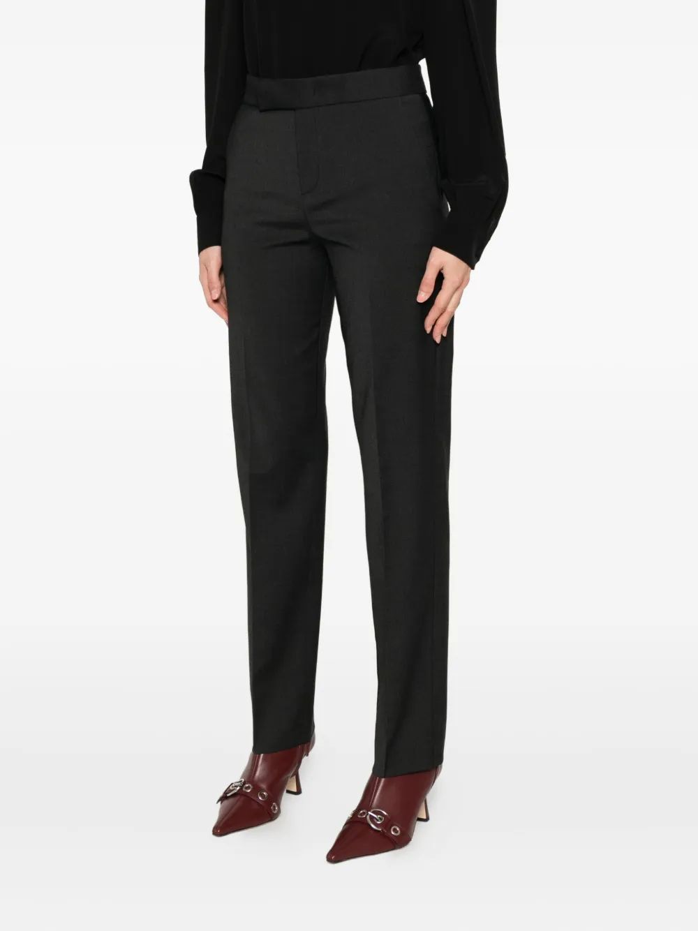 ALBERTA FERRETI Tailored Elastan Trousers for Women