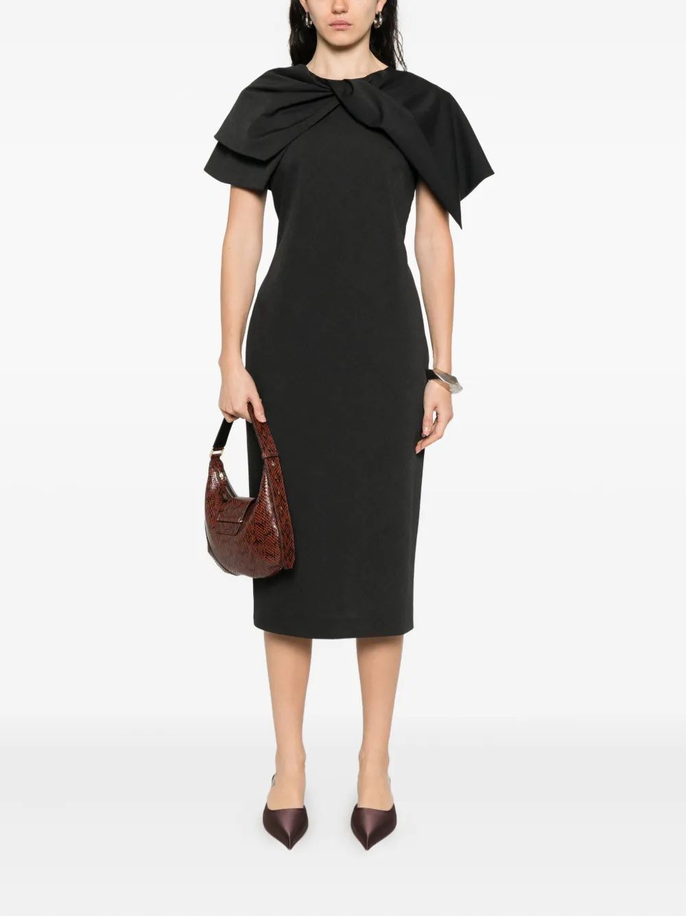 ALBERTA FERRETI Elegant Mini Dress for Women - FW25