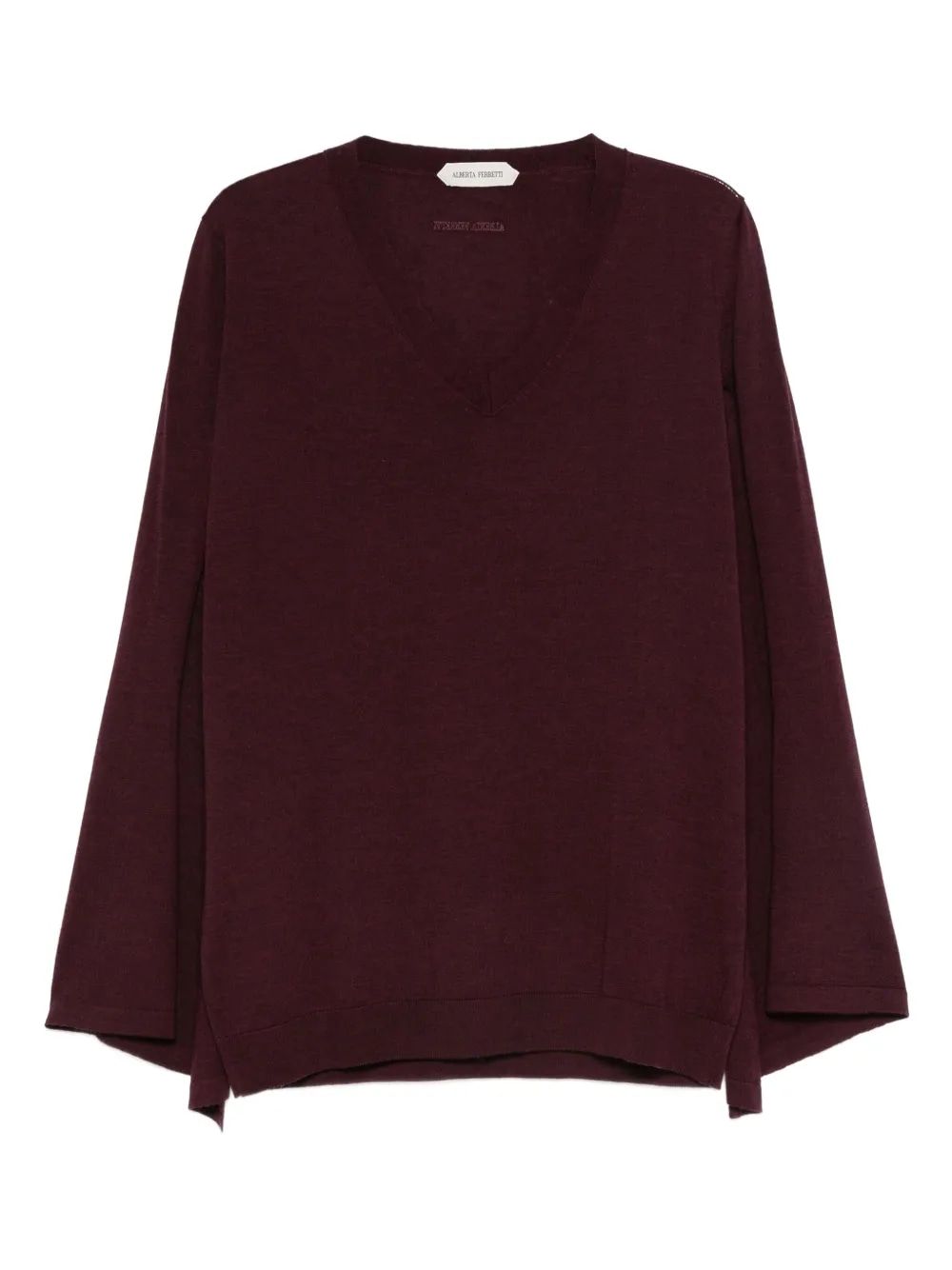 ALBERTA FERRETI Cozy Women's Wool Sweater for Fall 2025