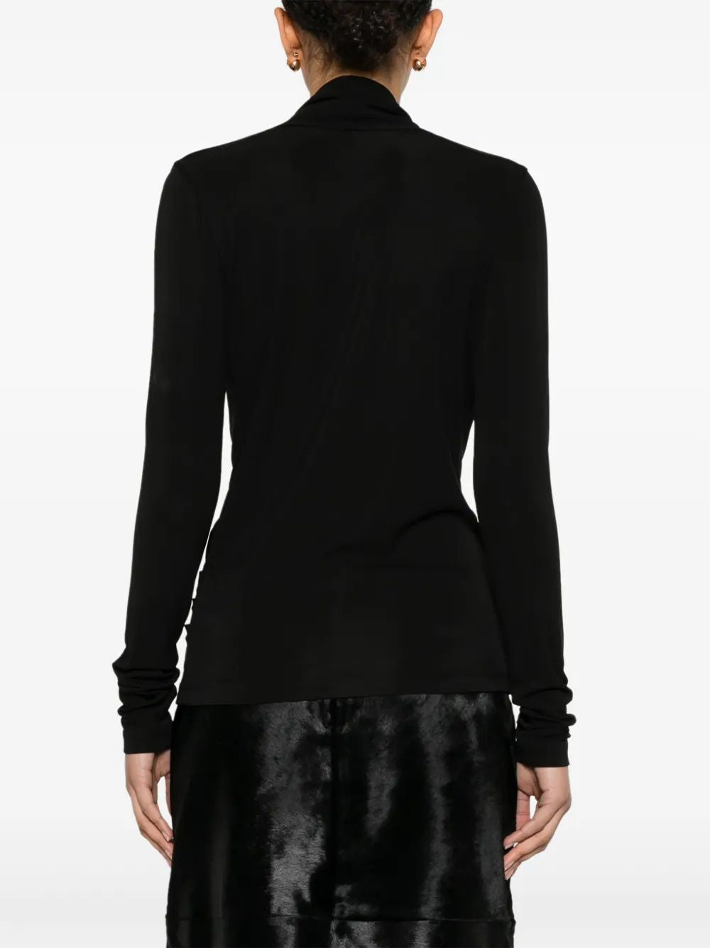 TOTEME Overlapped Mini T-Shirt Top