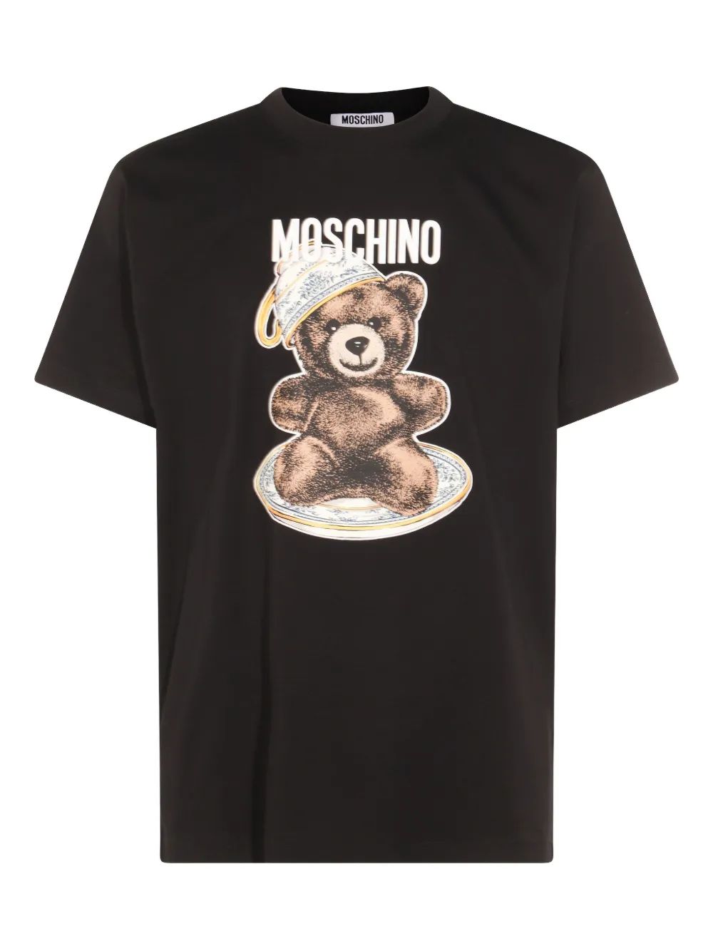 MOSCHINO COUTURE Men's Teddy Bear Print T-Shirt