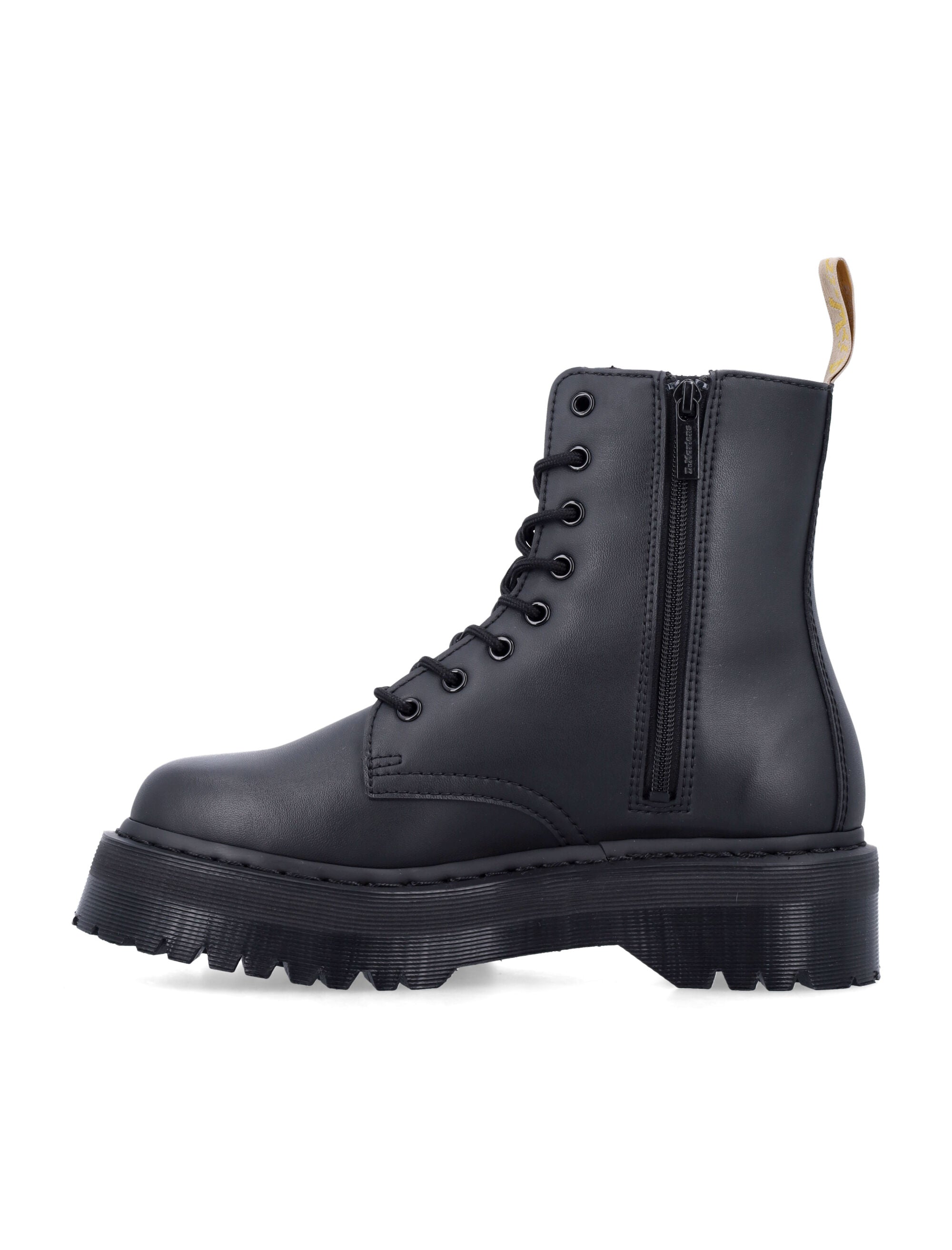 DR. MARTENS Vegan Leather Jadon II Chunky Platform Boots - Men’s 8-Eyelet Design