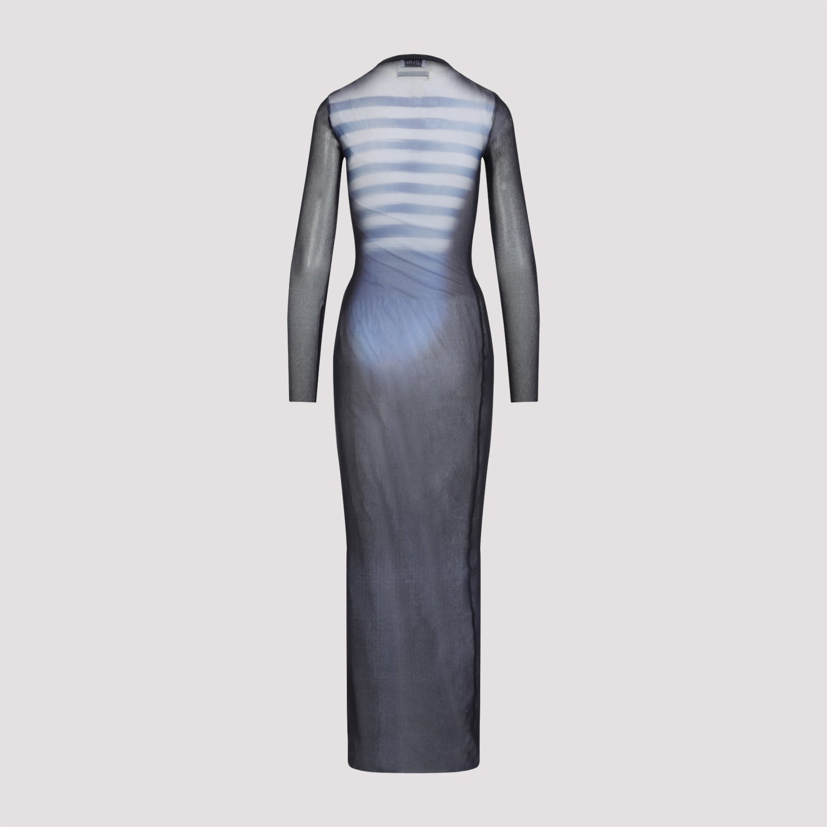 JEAN PAUL GAULTIER Mesh Crew Neck Long Dress - SS25
