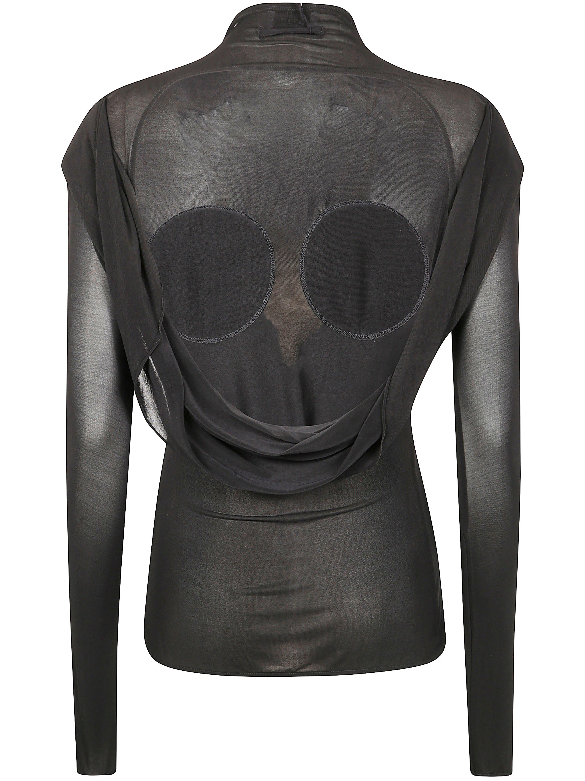 JEAN PAUL GAULTIER Backless Mini T-Shirt with Covered Cup Detail