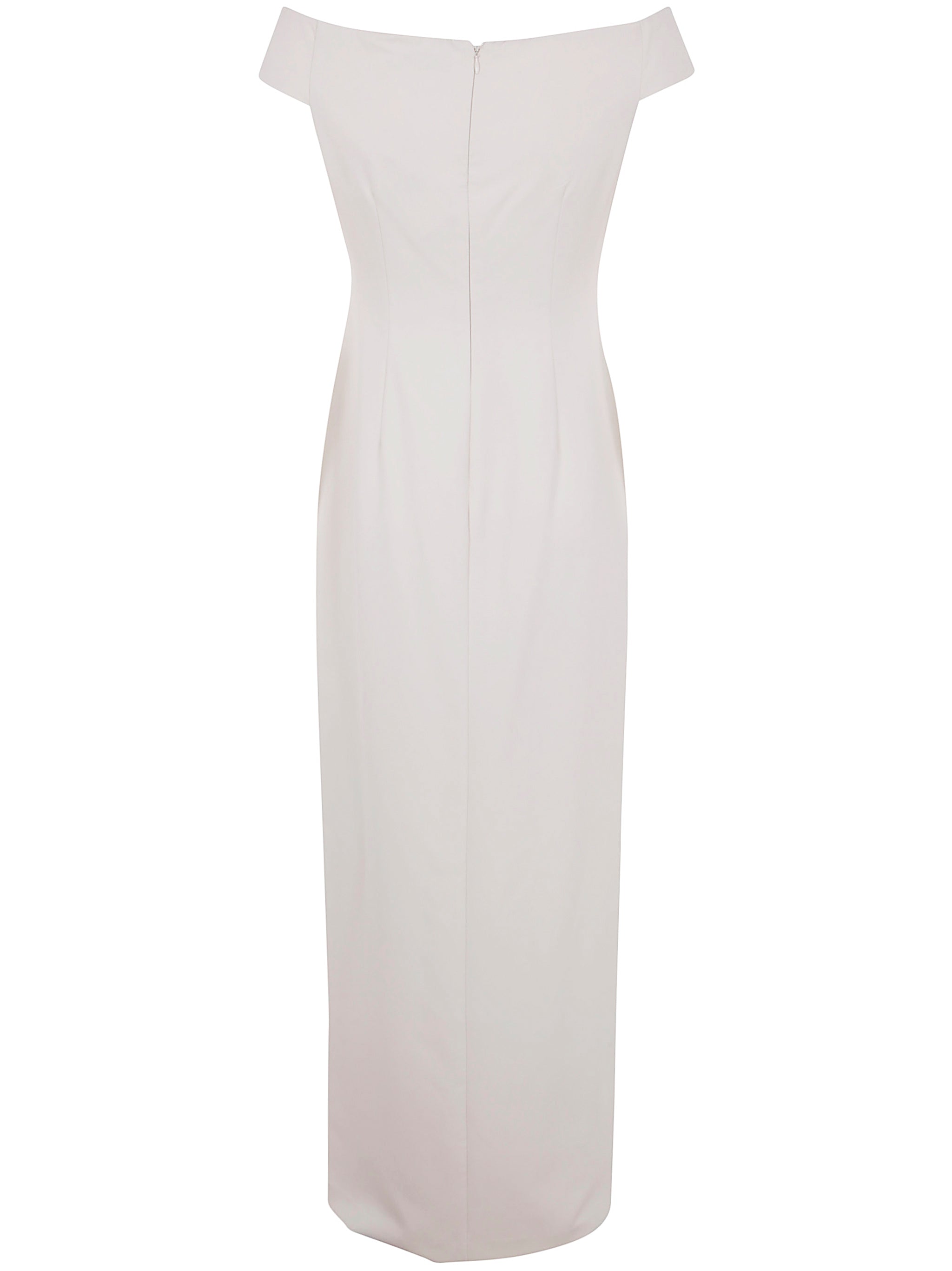 LAUREN RALPH LAUREN Short Sleeves Mini Gown