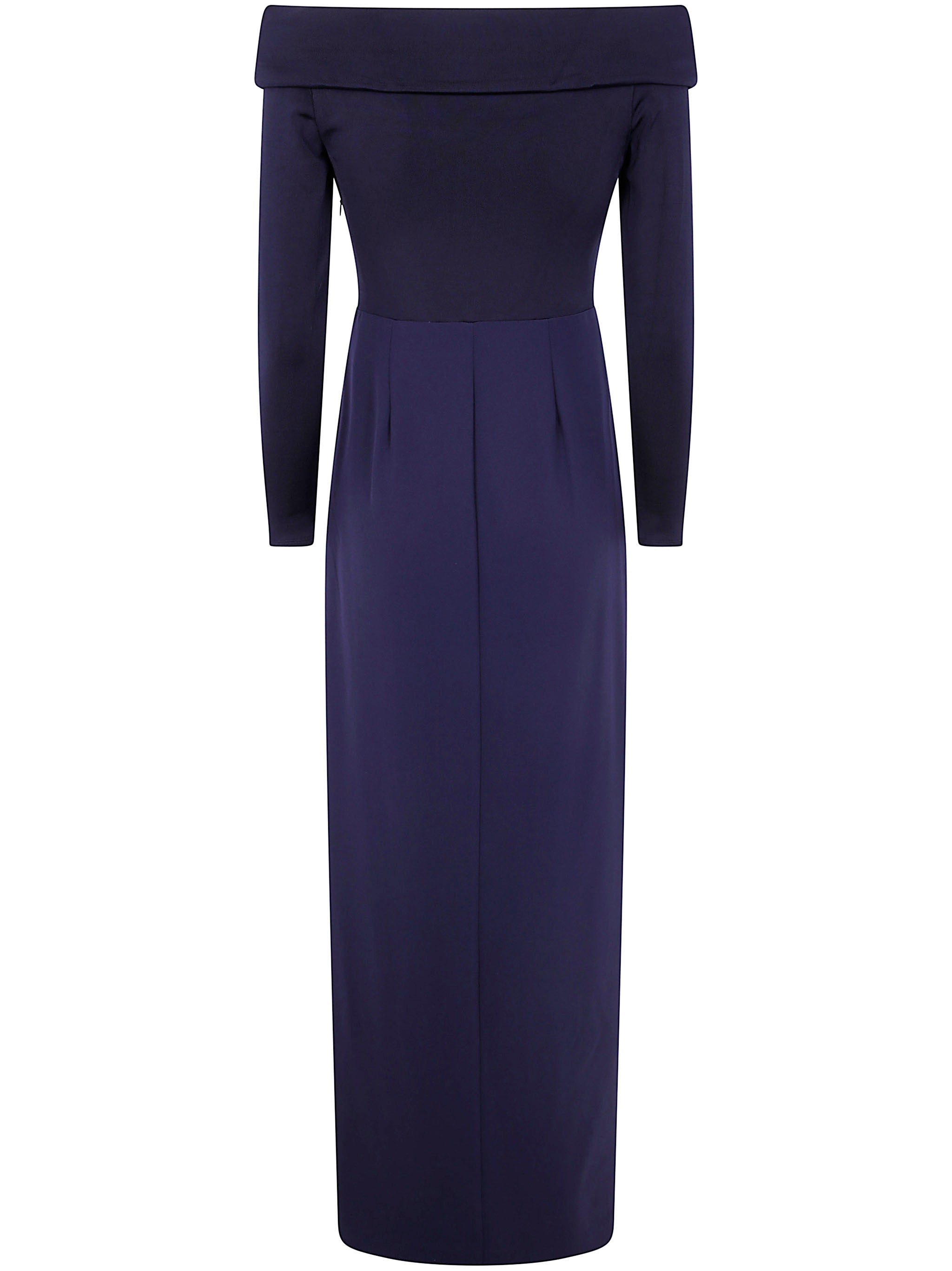 LAUREN RALPH LAUREN Long Sleeves Gown Dress