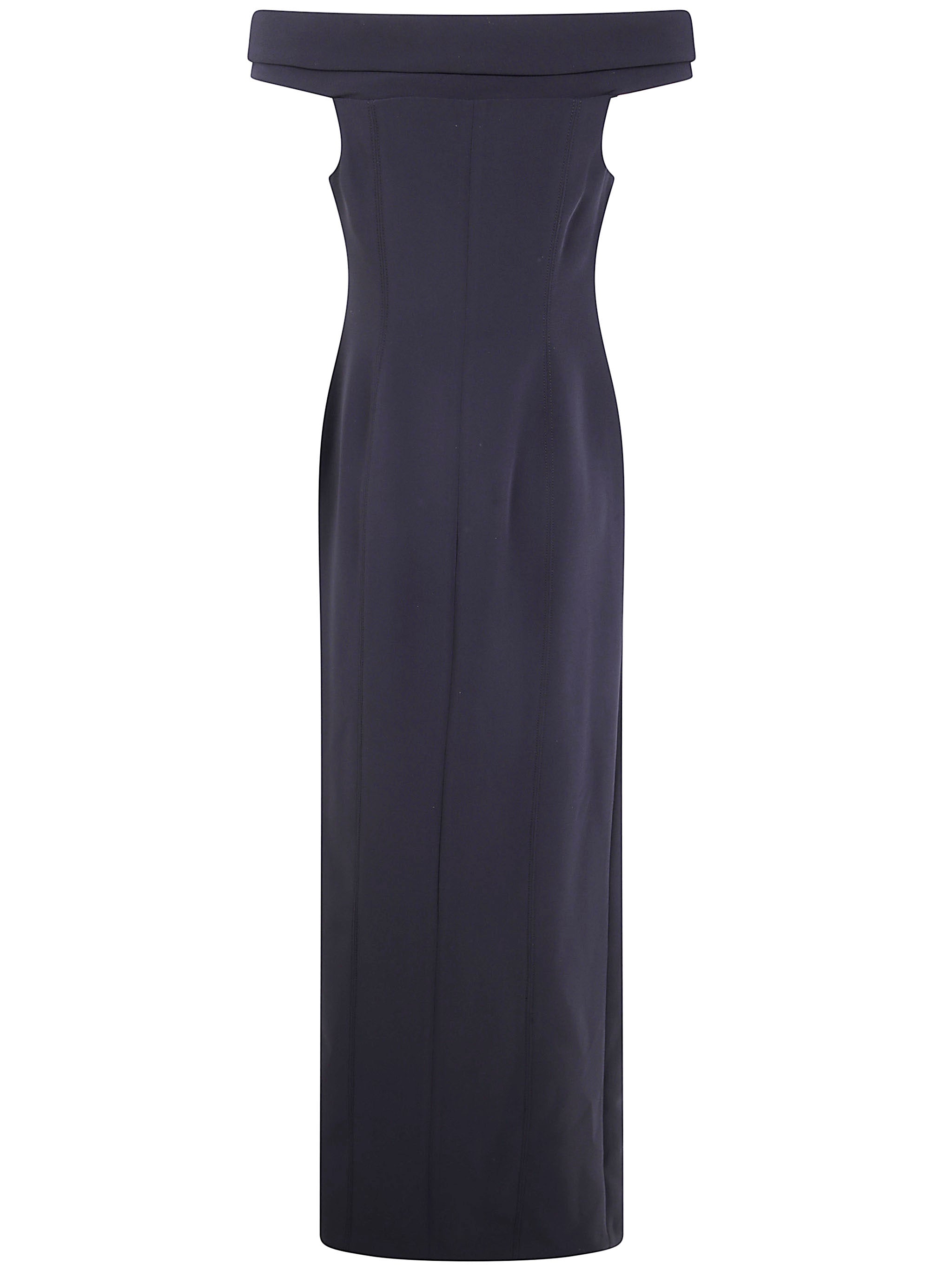 LAUREN RALPH LAUREN Short Sleeves Gown Long Dress