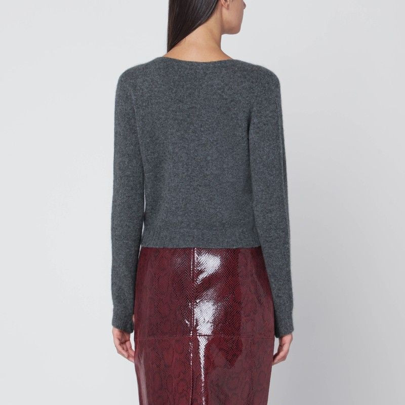 ROBERTO COLLINA Mini Cashmere and Silk Cardigan - FW25