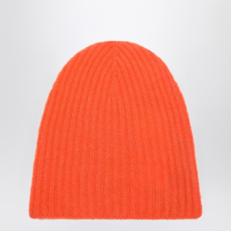 ROBERTO COLLINA Ribbed Cashmere and Silk Blend Beanie for Women