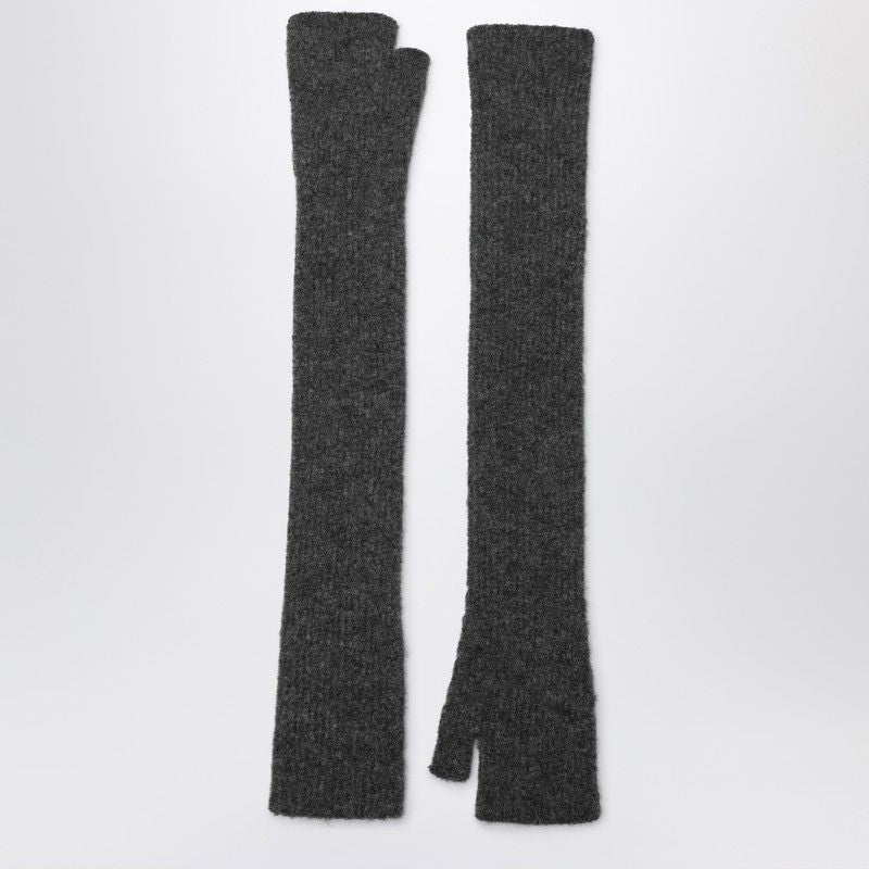 ROBERTO COLLINA Long Fingerless Cashmere and Silk Blend Gloves