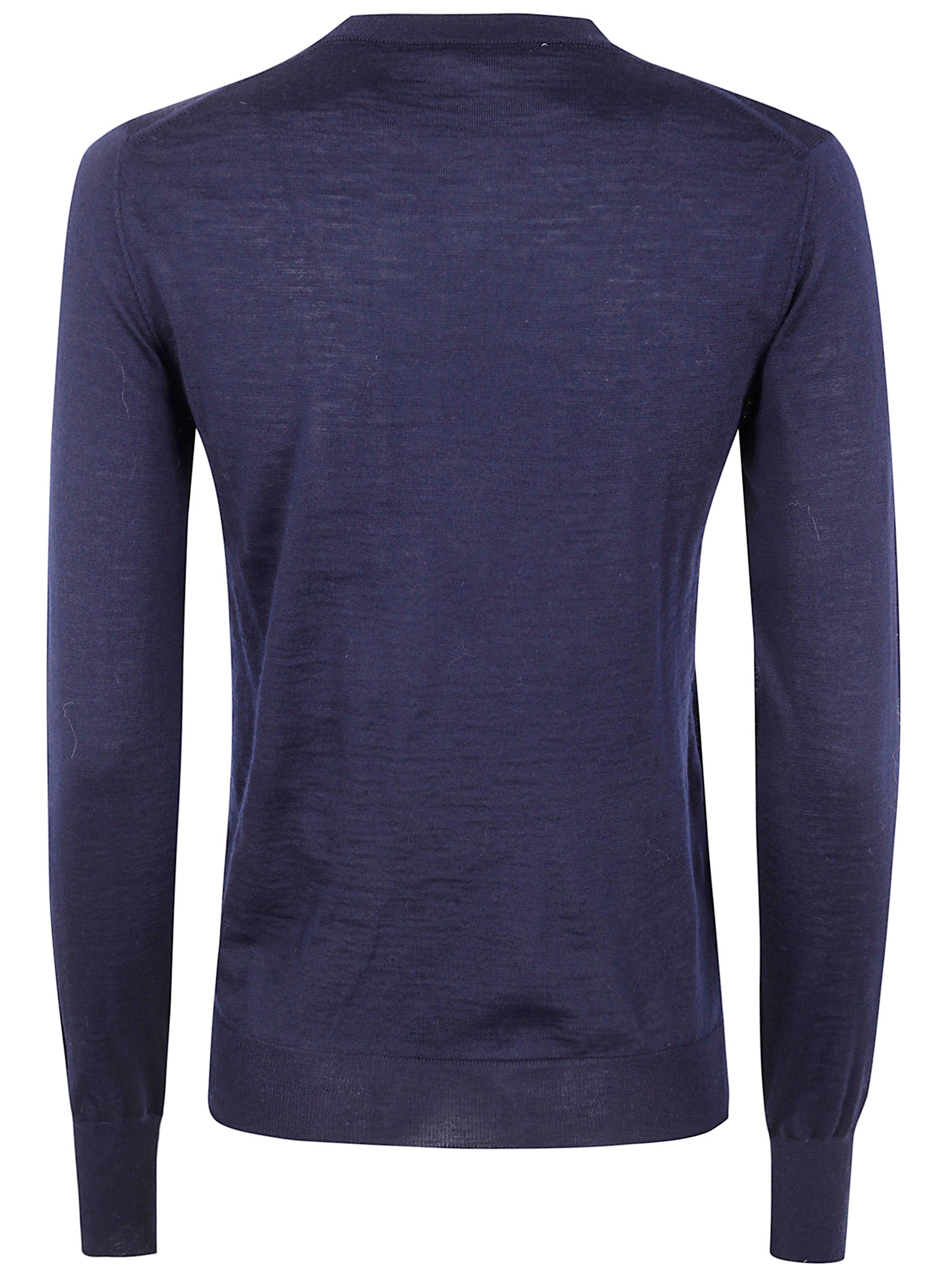 NUUR Round Neck Long Sleeve Sweater