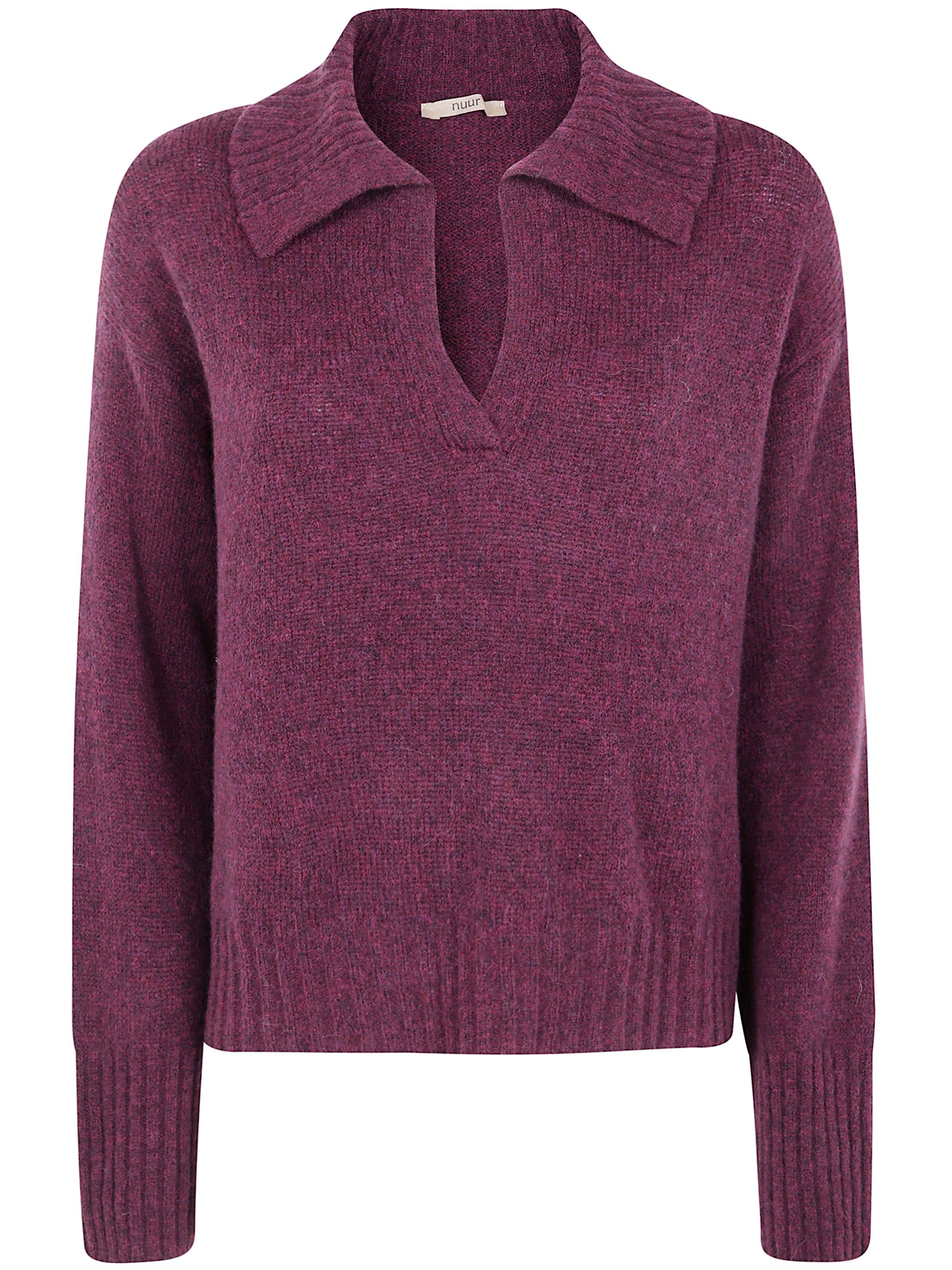 NUUR Long Sleeves Polo Shirt