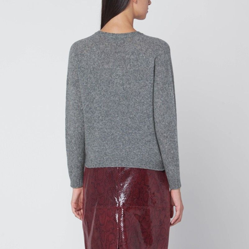 ROBERTO COLLINA V-Neck Merino Wool Sweater for Women