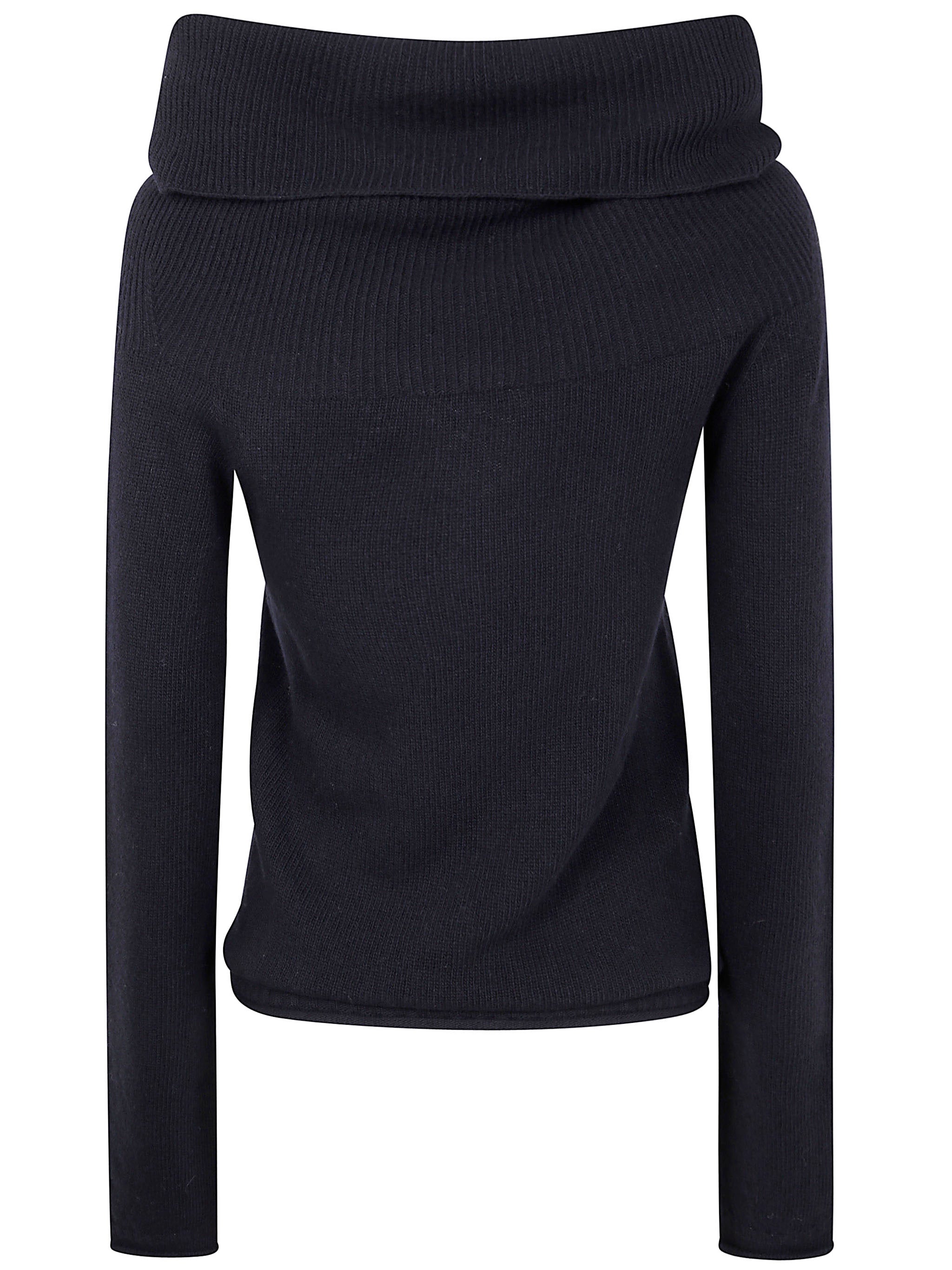 NUUR Long Sleeves Boat Neck Sweater