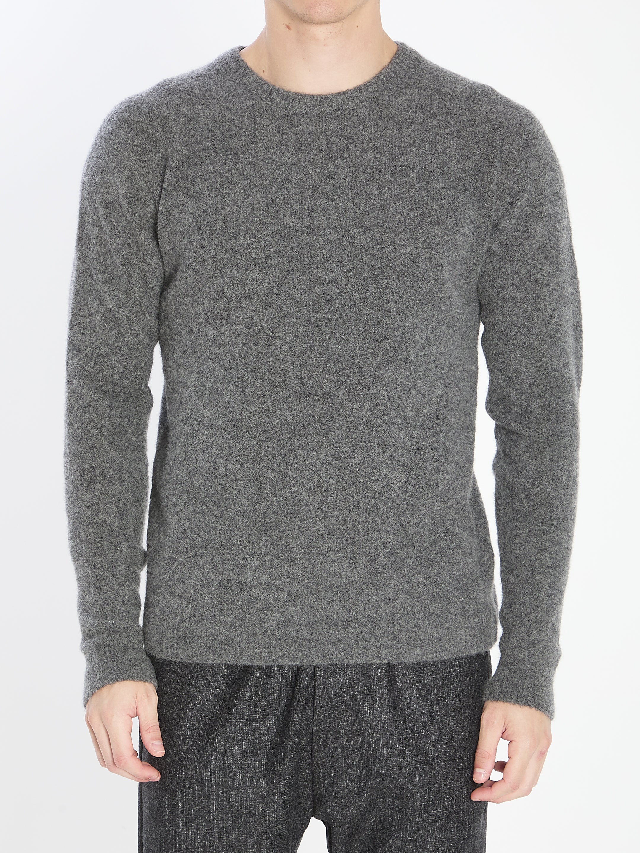 ROBERTO COLLINA Cashmere Blend Crewneck Sweater - Size 50