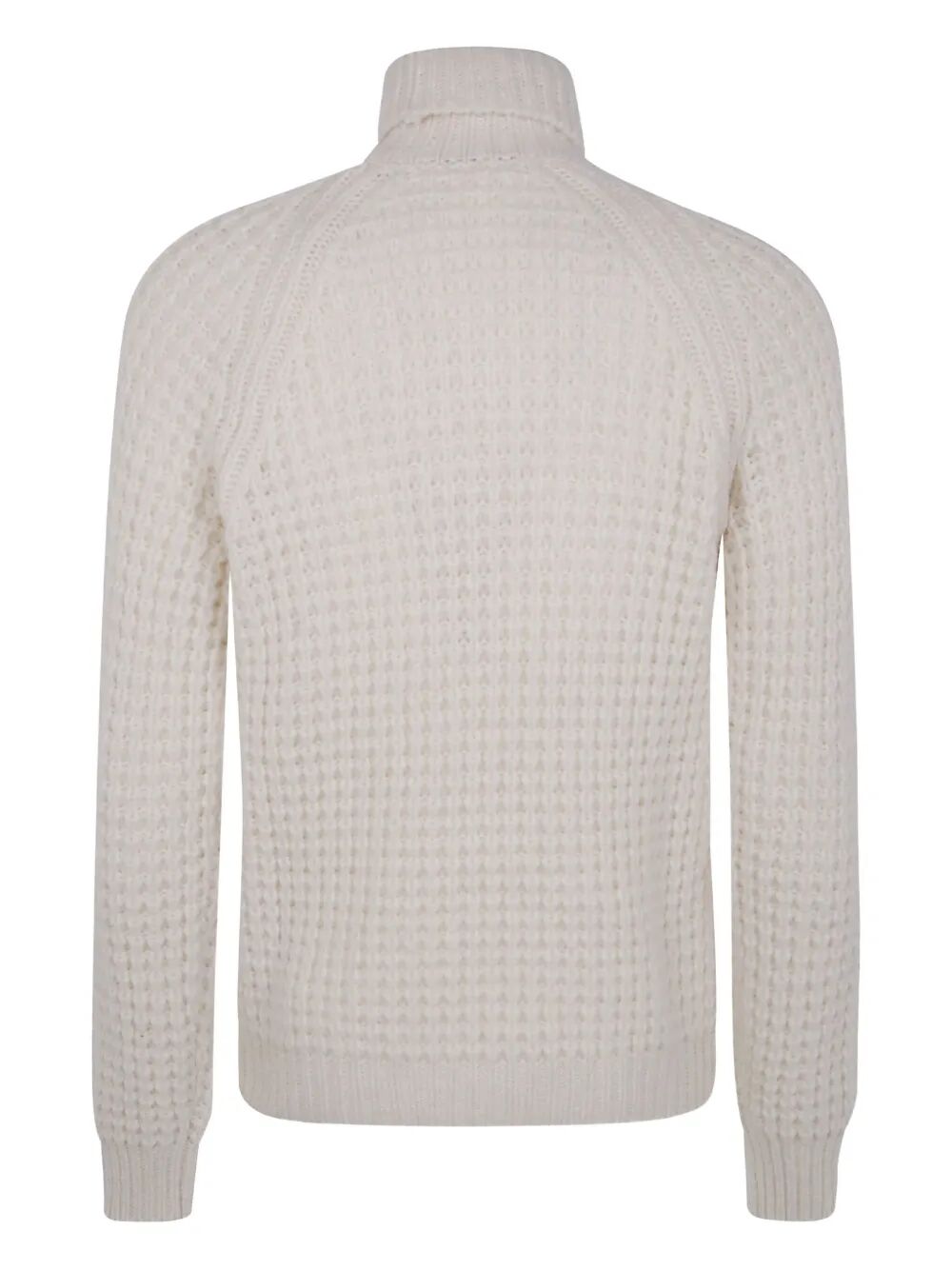 NUUR Military Stitch Long Sleeves Turtle Neck Sweater