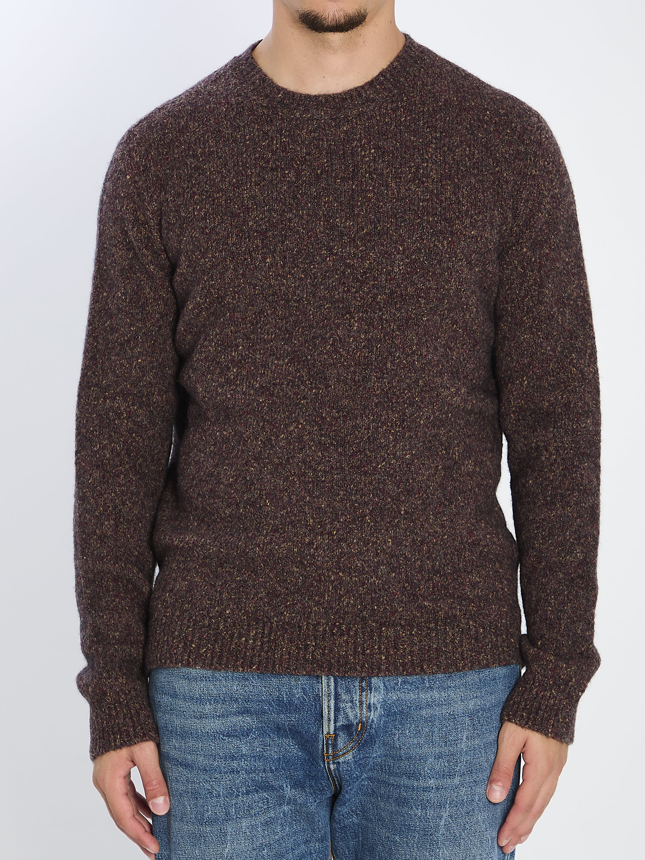 ROBERTO COLLINA Knit Crew Neck Pullover for Men - Size 50 IT