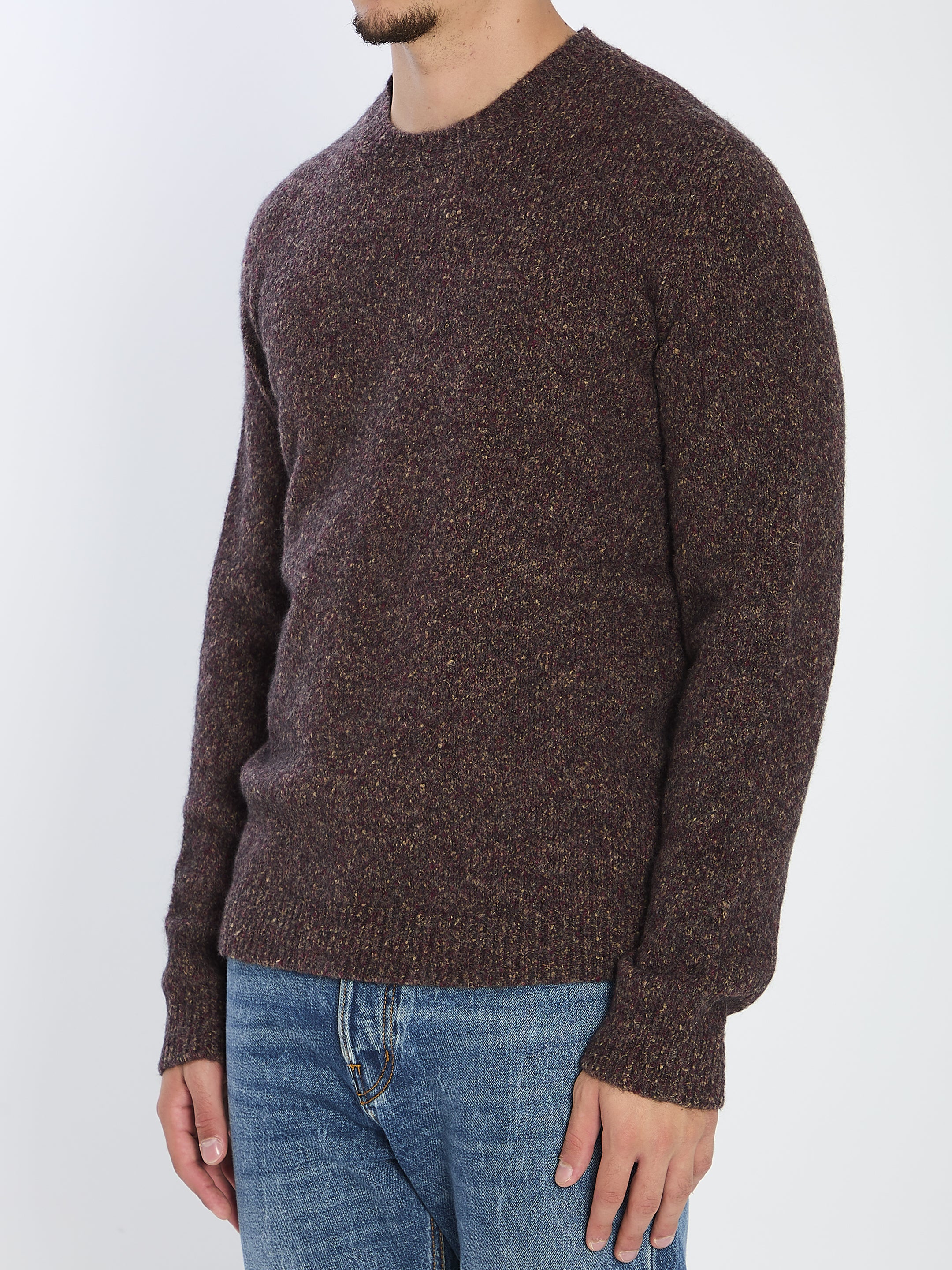 ROBERTO COLLINA Knit Crew Neck Pullover for Men - Size 50 IT