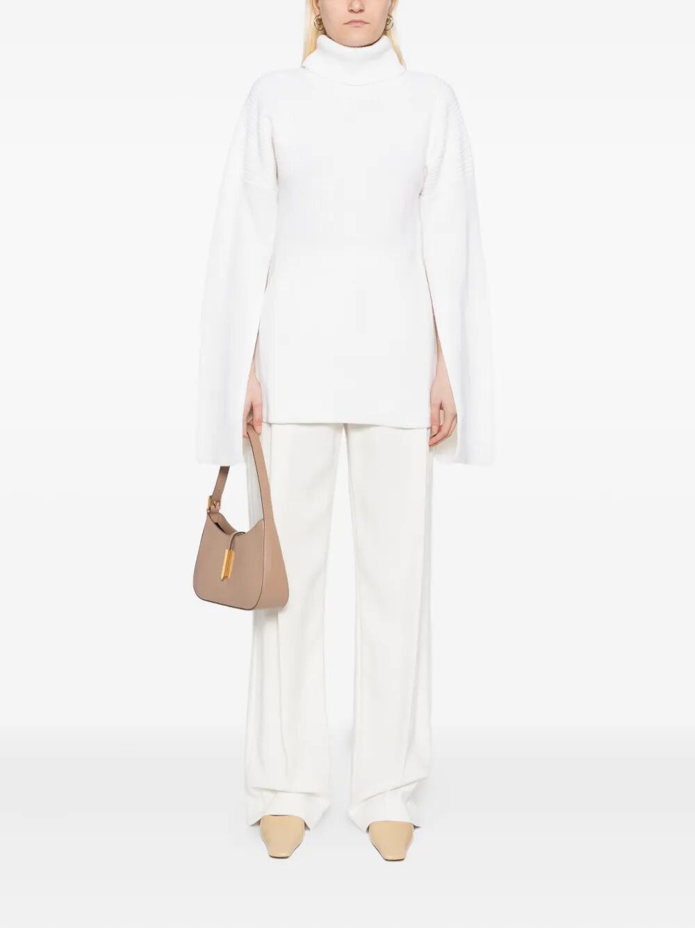 TOTEME Slit Sleeves Knit Top