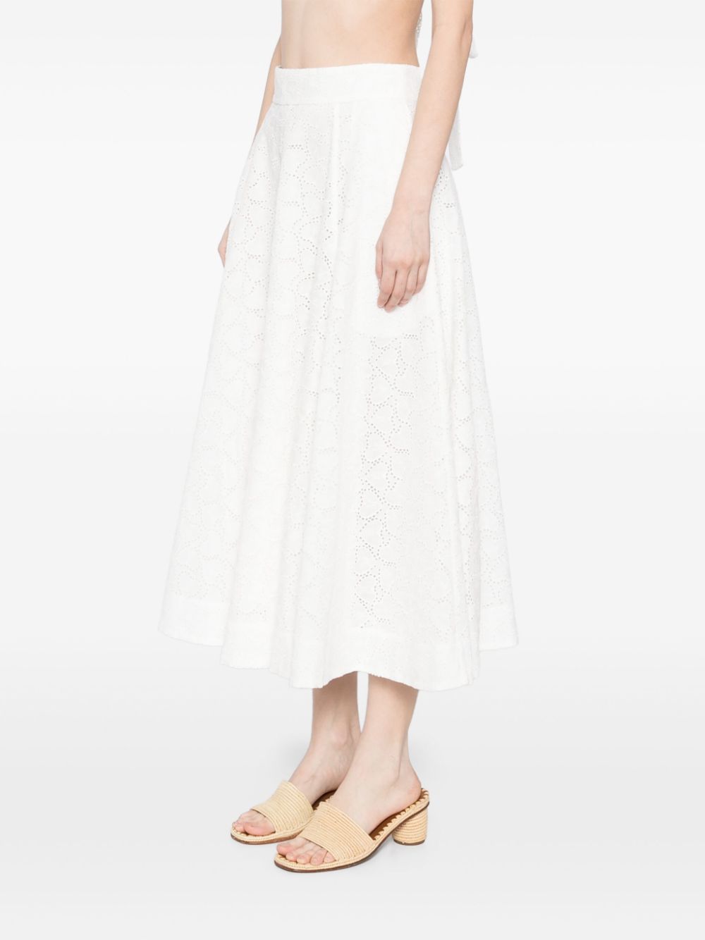 ZIMMERMANN Cotton Midi Skirt for Women