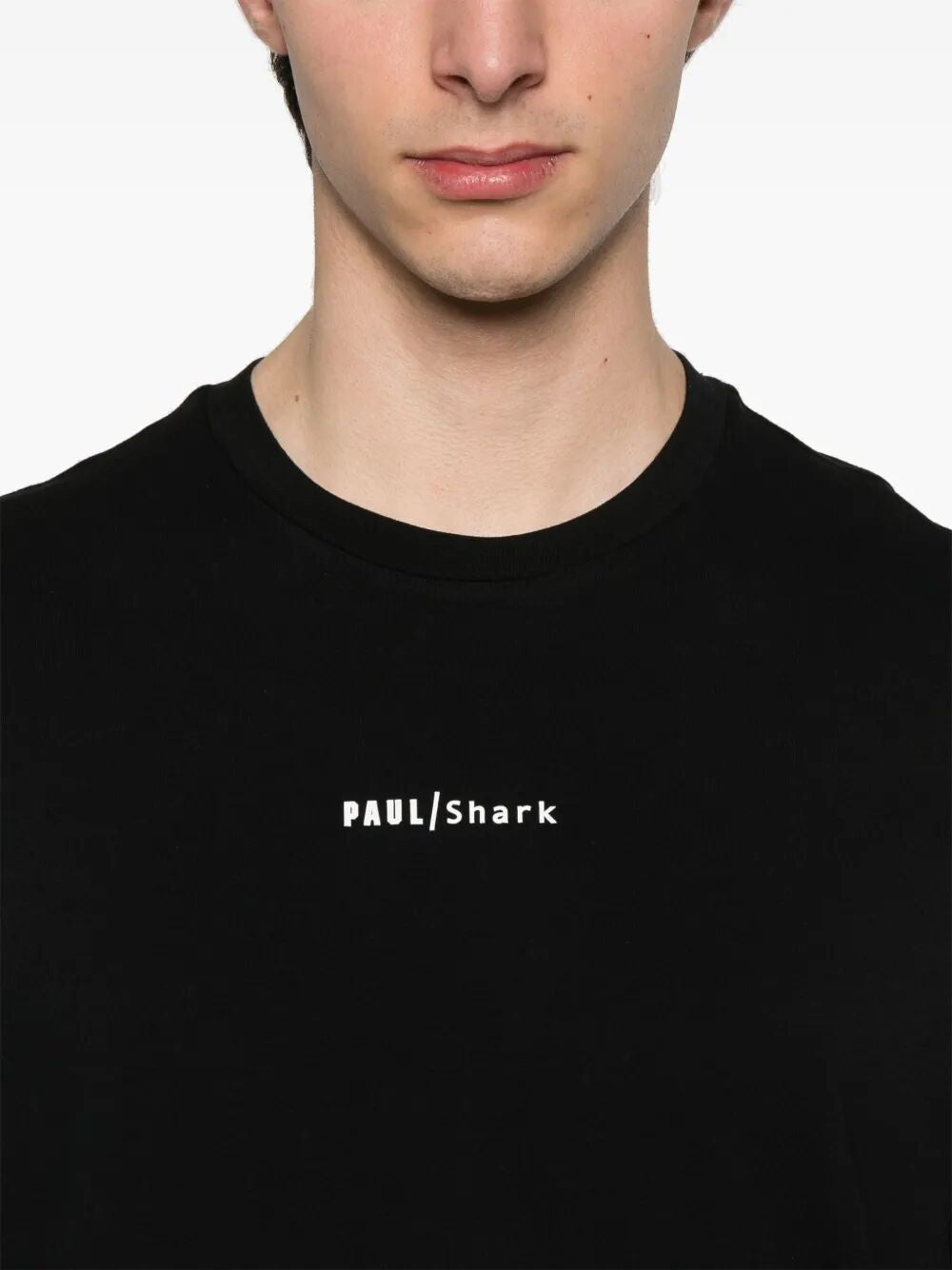 PAUL & SHARK Logo Print Cotton T-Shirt
