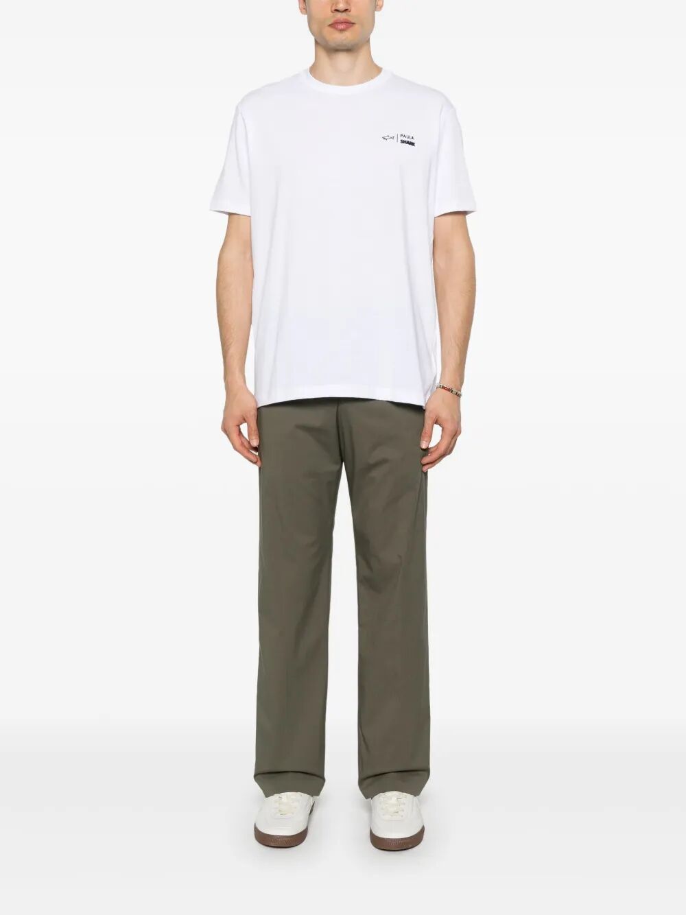 PAUL & SHARK Ocean Print Cotton T-Shirt - Men's SS25 Collection