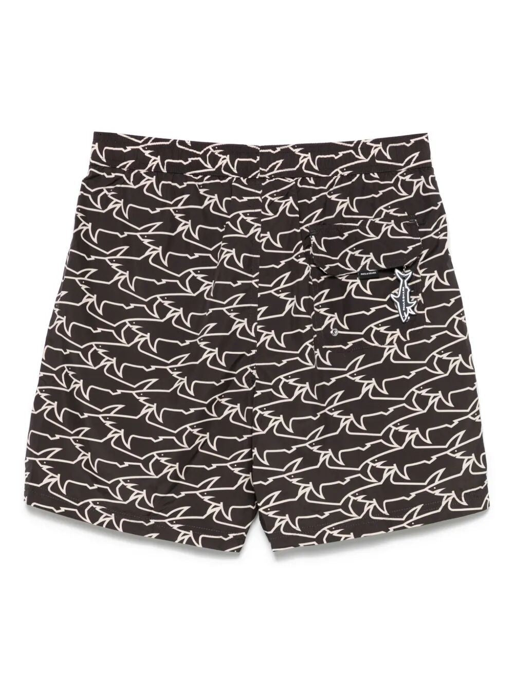 PAUL & SHARK Men's Mini Printed Swim Shorts