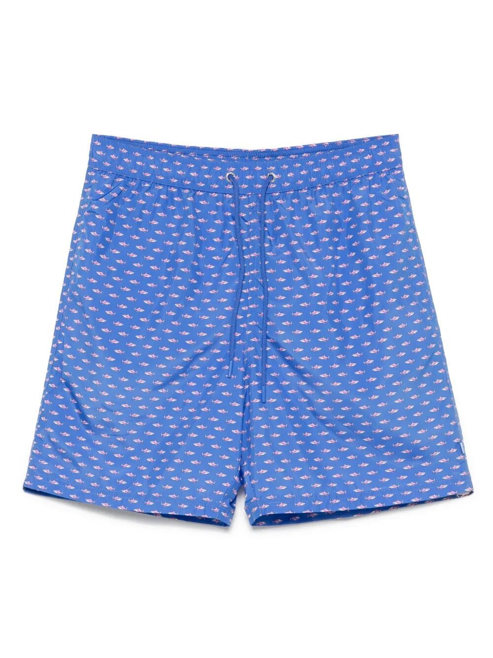 PAUL & SHARK Shark Print Mini Swim Shorts