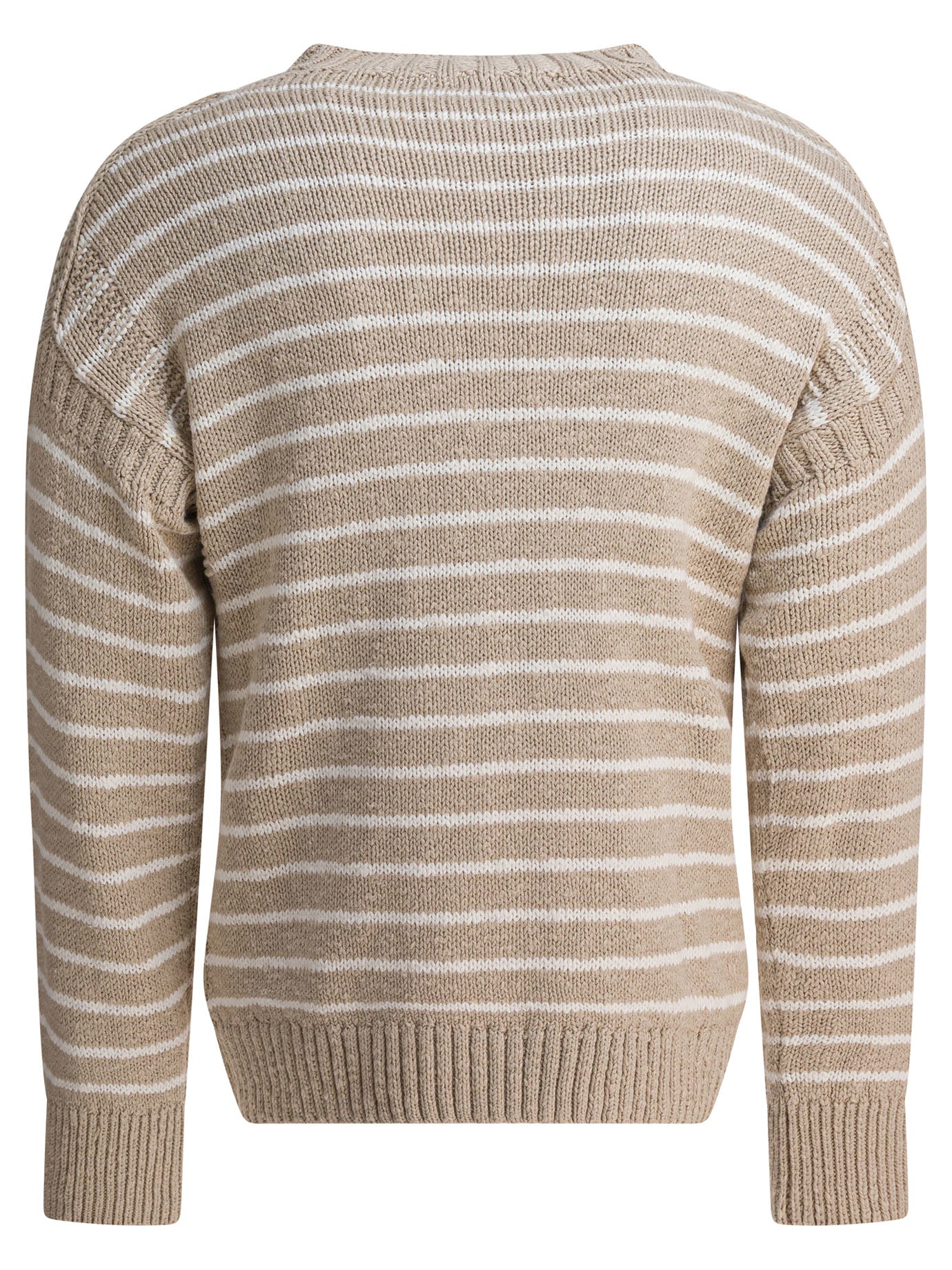ALEX MILL Harnor Stripe Cotton Sweater for Men