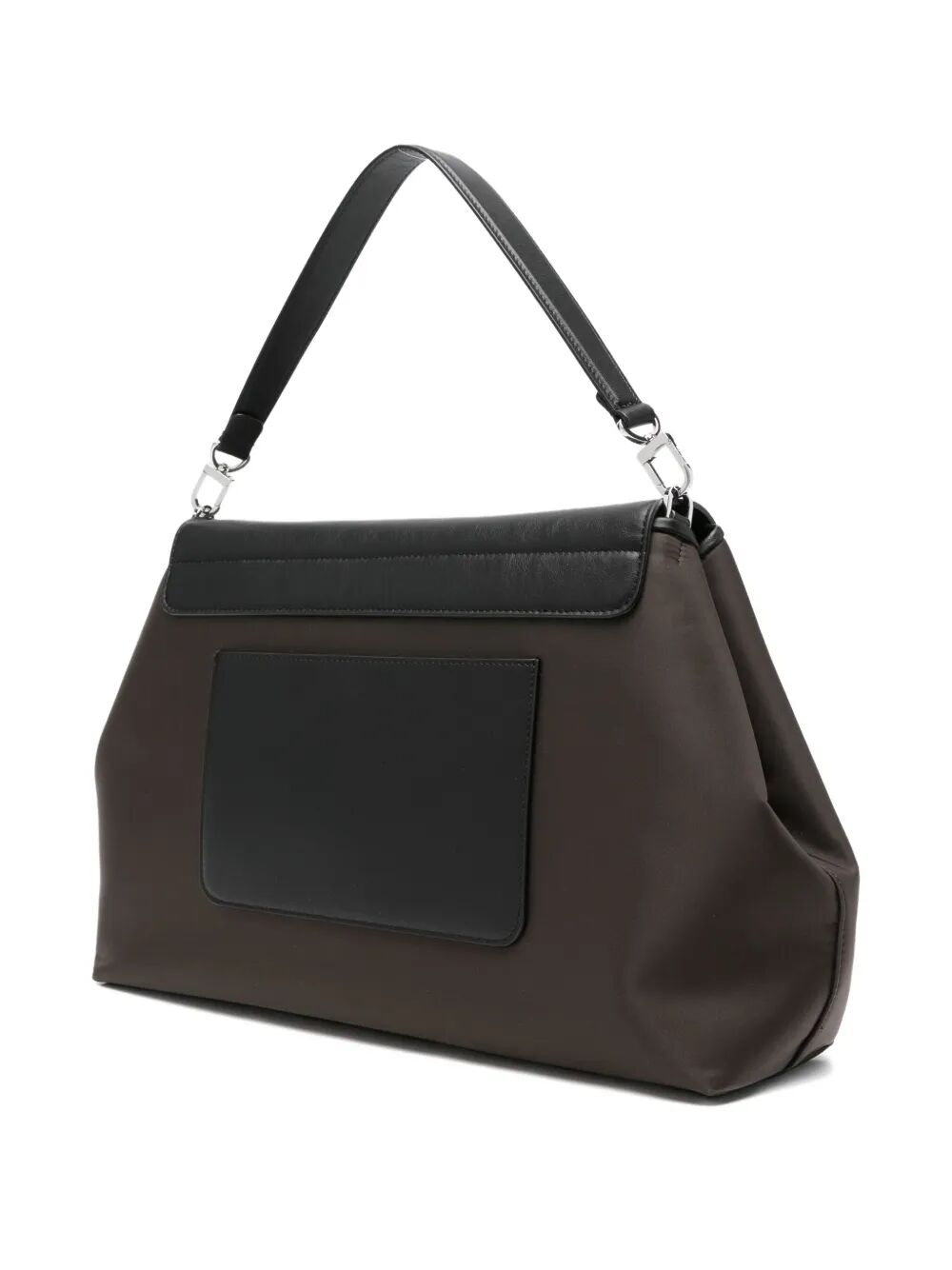 TOTEME Nylon Satchel with T-Lock Closure