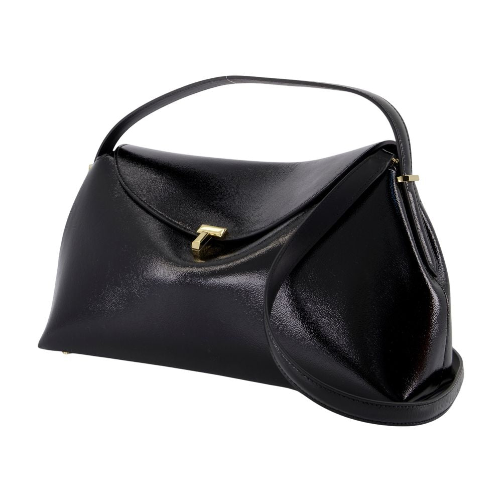 TOTEME T-Lock Naplak Mini Top Handle Purse