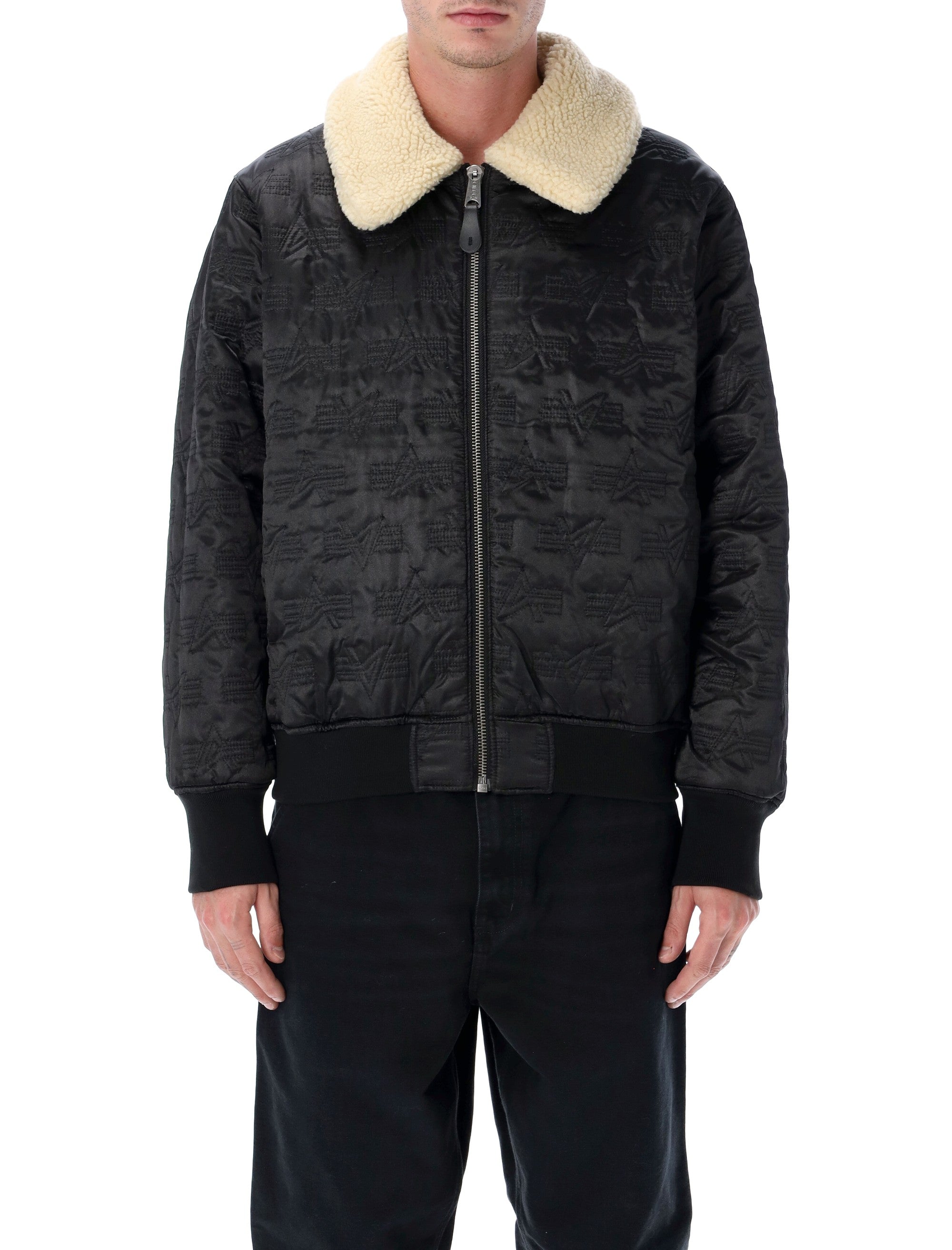 ALPHA INDUSTRIES B-15 MOD Reversible Bomber Jacket (Size L)