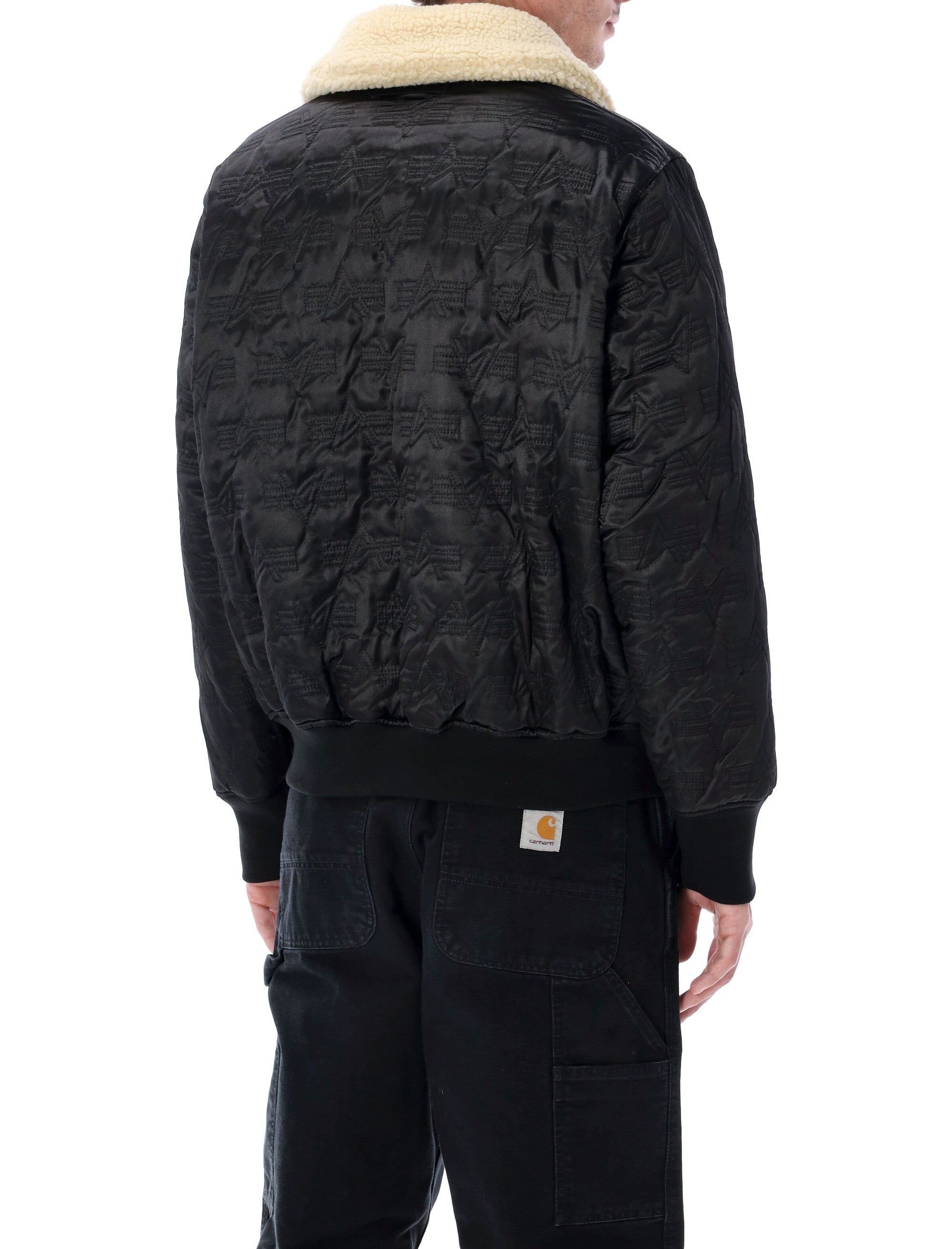 ALPHA INDUSTRIES B-15 MOD Reversible Bomber Jacket (Size L)