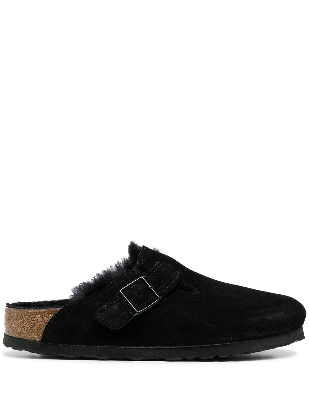BIRKENSTOCK Shearling Suede Slippers for Women