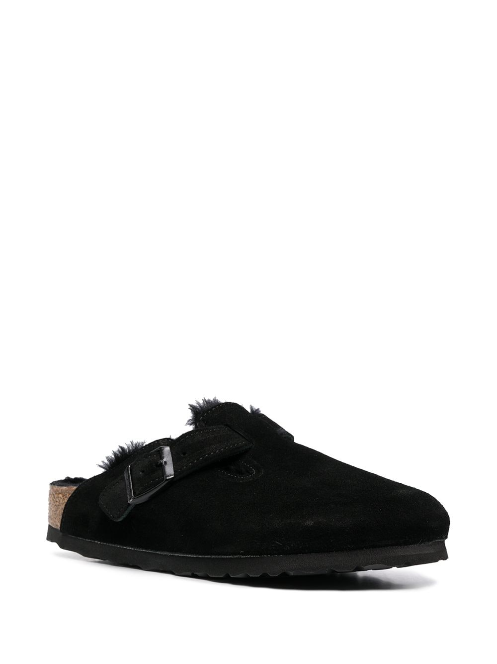 BIRKENSTOCK Shearling Suede Slippers for Women