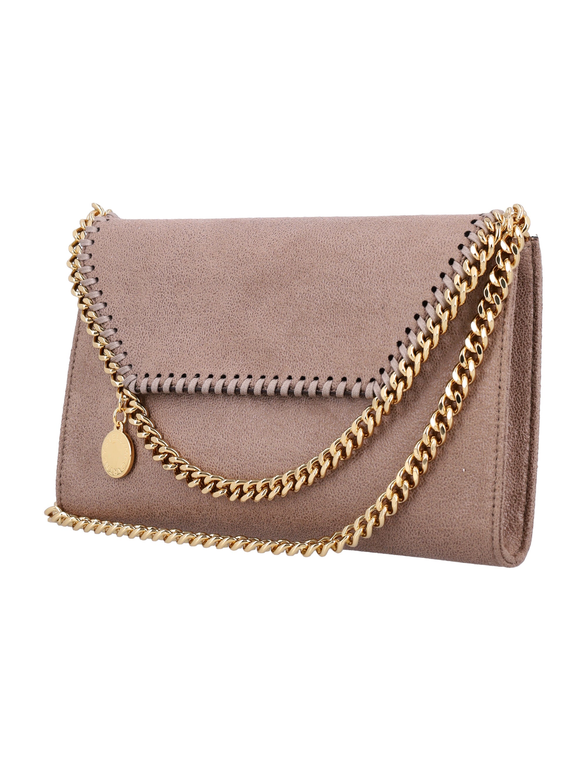 STELLA MCCARTNEY Mini Crossbody Eco Shaggy Deer Bag