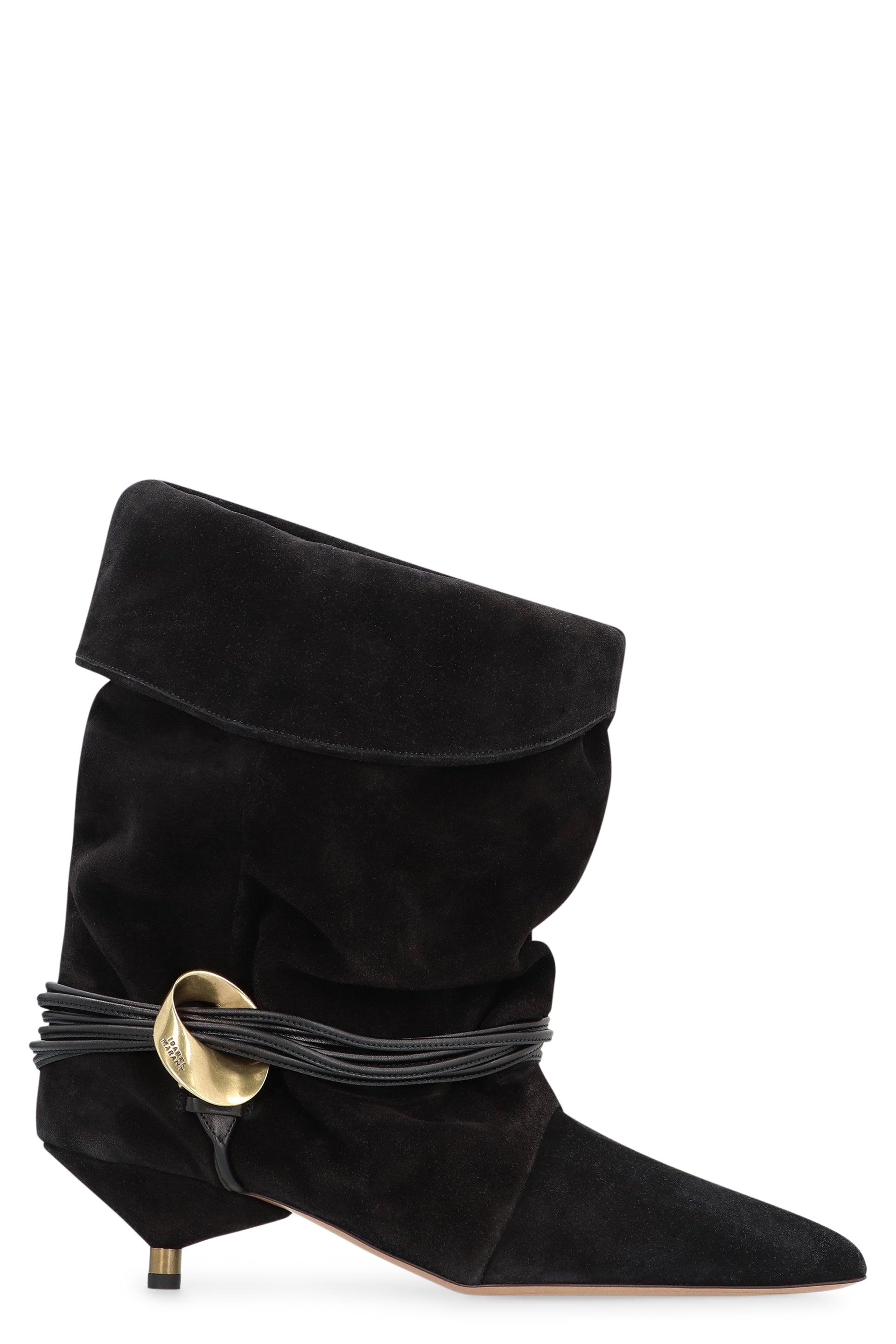 ISABEL MARANT Pointed Toe Suede Ankle Boots