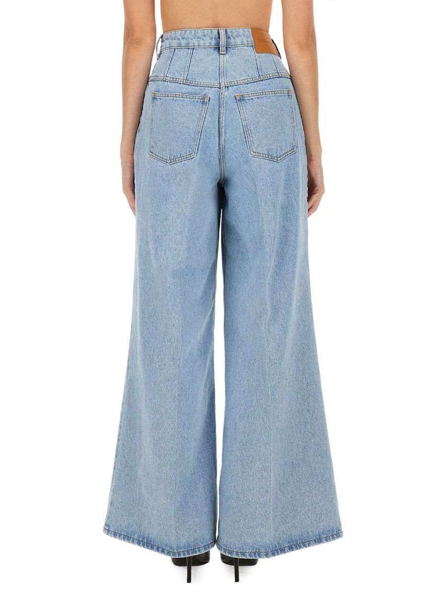 NINA RICCI WIDE LEG Jeans - Women's Size 36
