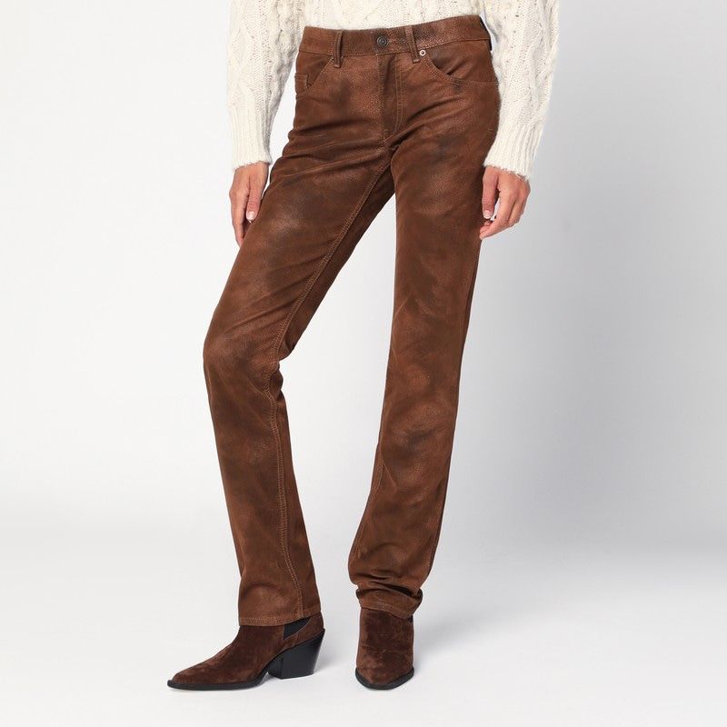 ISABEL MARANT ETOILE Faux Leather Trousers for Women