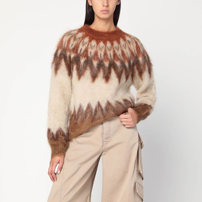 ISABEL MARANT ETOILE Natania Crew Neck Mohair Sweater