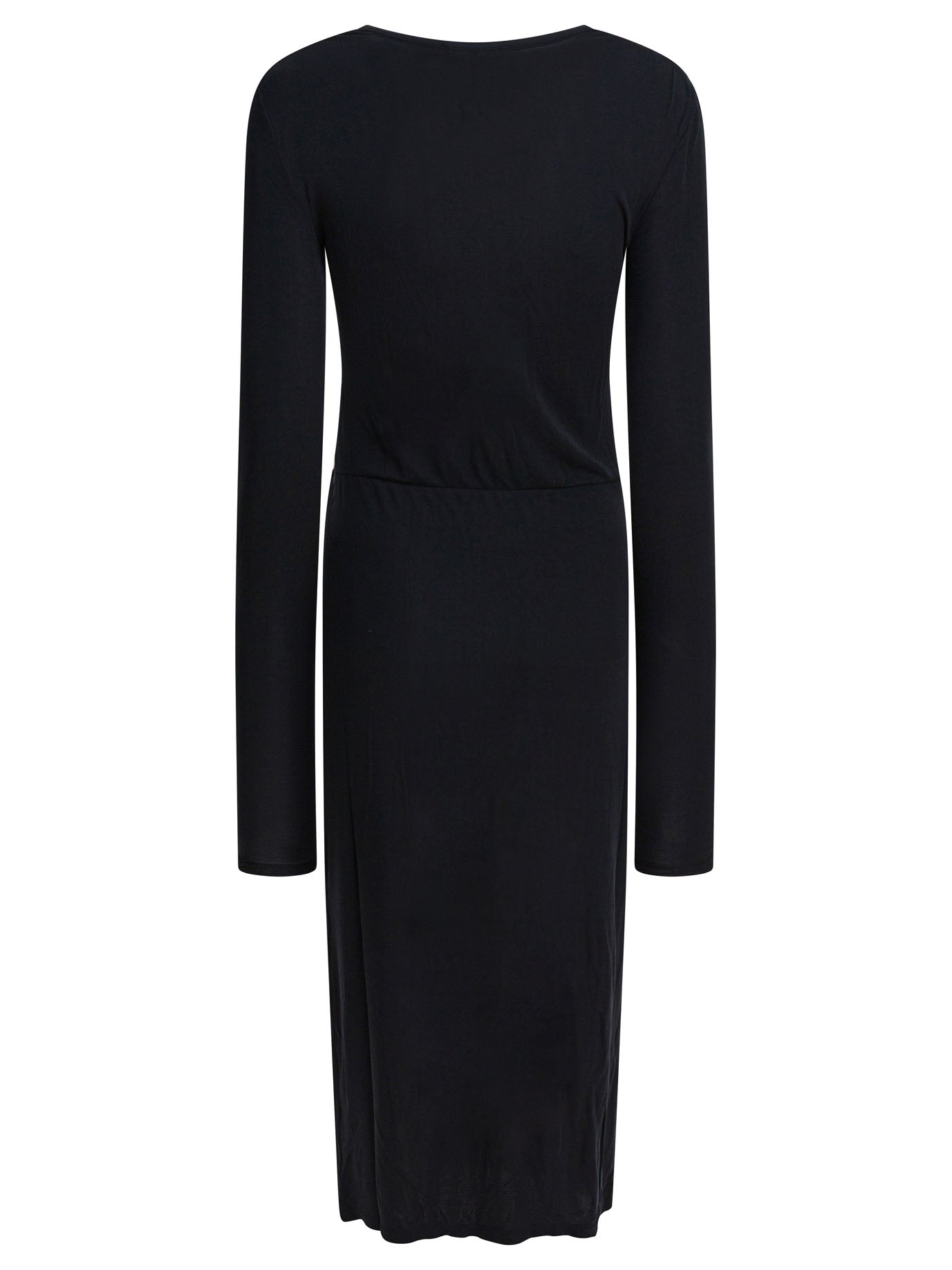 ISABEL MARANT ETOILE Slim Fit Draped Long Sleeve Dress