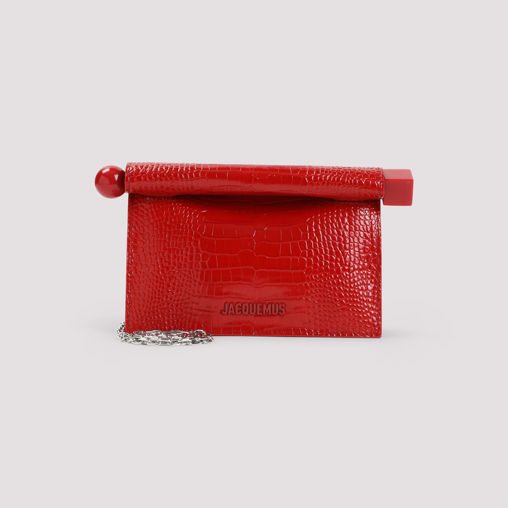 JACQUEMUS Mini Round Square Handbag - 12.5cm x 9.5cm x 6.5cm