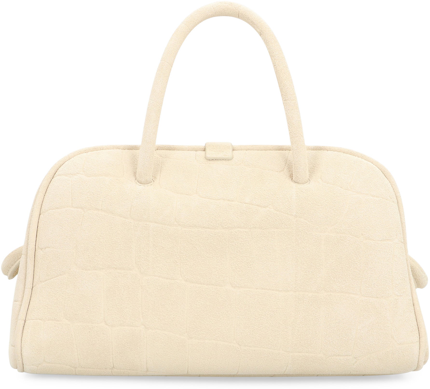 JACQUEMUS Mini Crocodile Print Leather Handbag