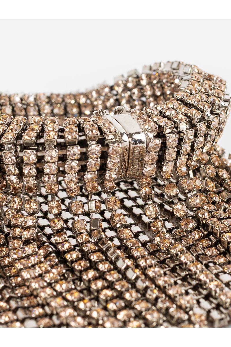 PACO RABANNE Fringe Crystal Bracelet with Magnetic Fastening
