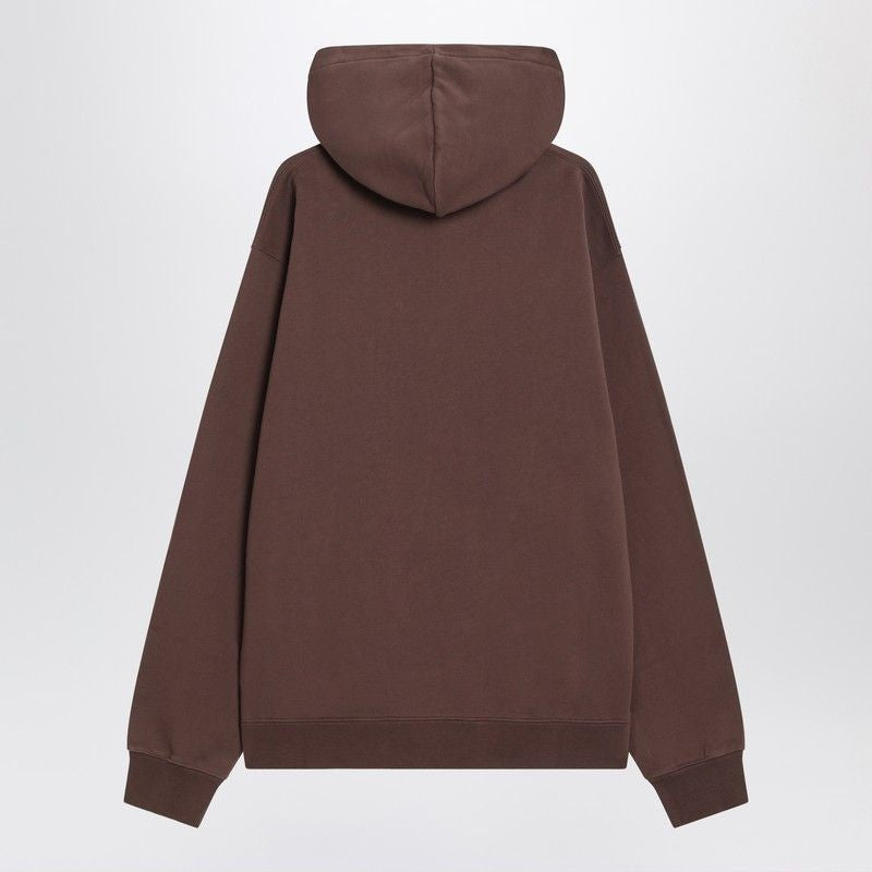 JACQUEMUS Classic Hoodie with Logo Label for Men