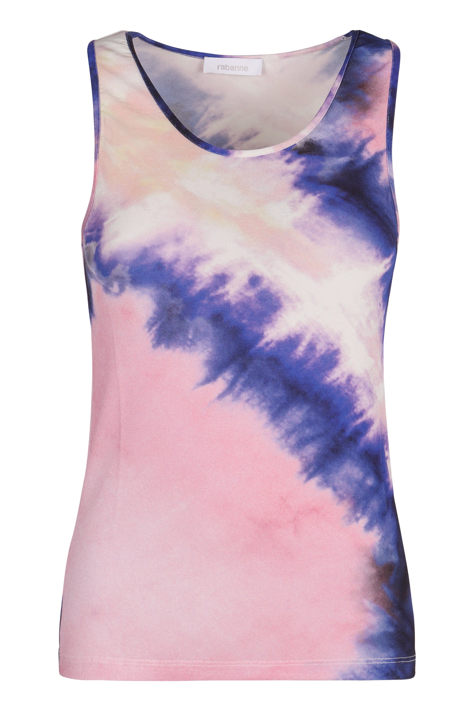 PACO RABANNE Printed Top with Tie-Dye Effect for Women