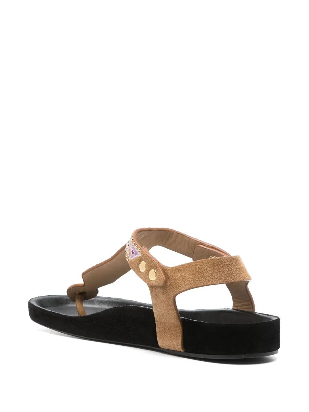 ISABEL MARANT Chic Leather Mini Sandals